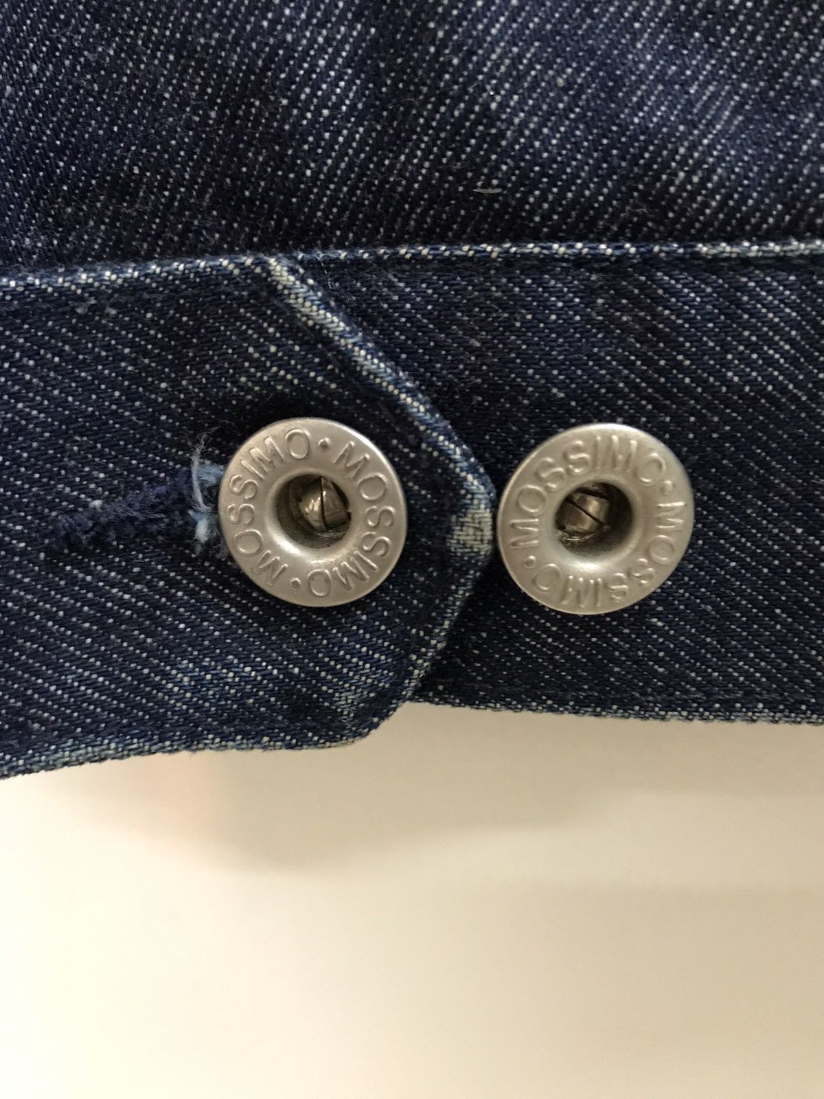 Mossimo × Vintage Vintage Mossimo Japan Denim Jacket Trucker Jacket Size US L / EU 52-54 / 3 - 6 Thumbnail