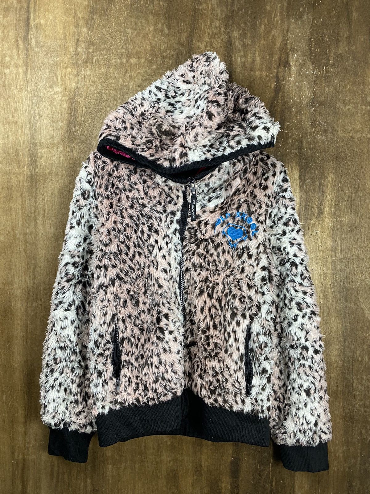 Super Lovers DL Super Lovers japan fleece shaggy leopard Sweaters #Z087 Size US S / EU 44-46 / 1 - 2 Thumbnail