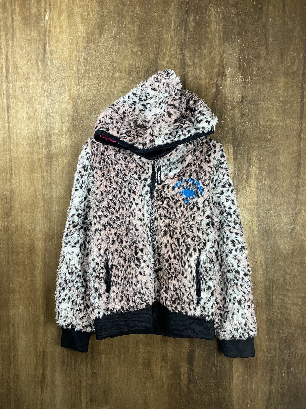 Super Lovers DL Super Lovers japan fleece shaggy leopard Sweaters #Z087 Size US S / EU 44-46 / 1 - 1 Thumbnail