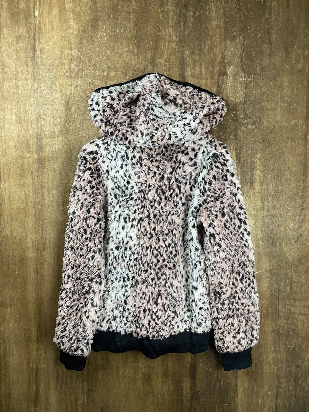 Super Lovers DL Super Lovers japan fleece shaggy leopard Sweaters #Z087 Size US S / EU 44-46 / 1 - 8 Thumbnail