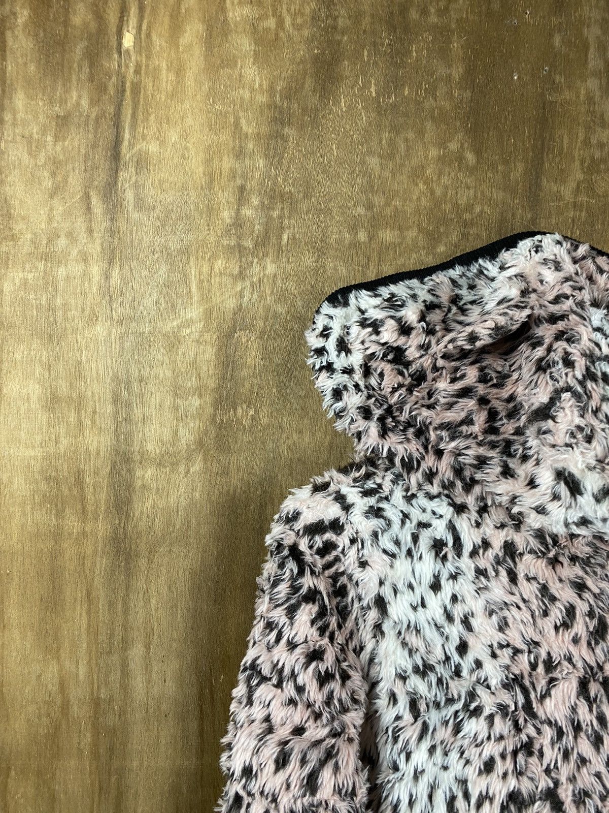 Super Lovers DL Super Lovers japan fleece shaggy leopard Sweaters #Z087 Size US S / EU 44-46 / 1 - 9 Thumbnail