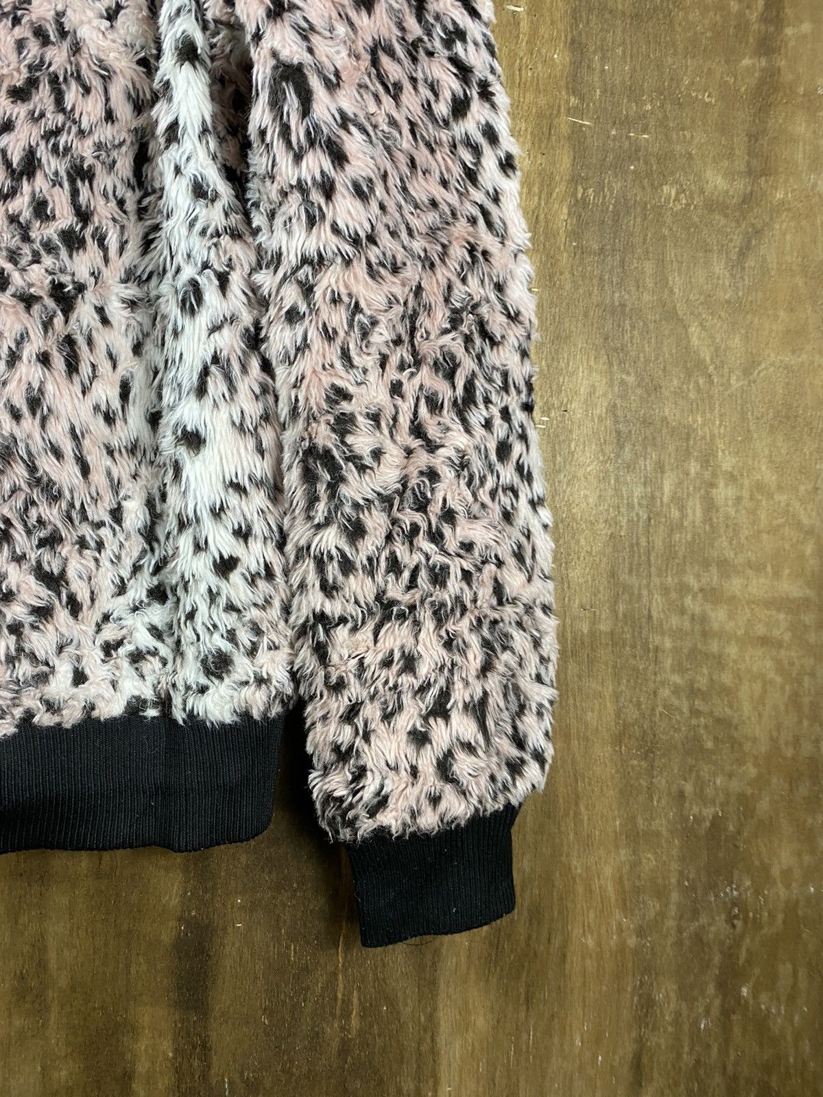 Super Lovers DL Super Lovers japan fleece shaggy leopard Sweaters #Z087 Size US S / EU 44-46 / 1 - 12 Thumbnail
