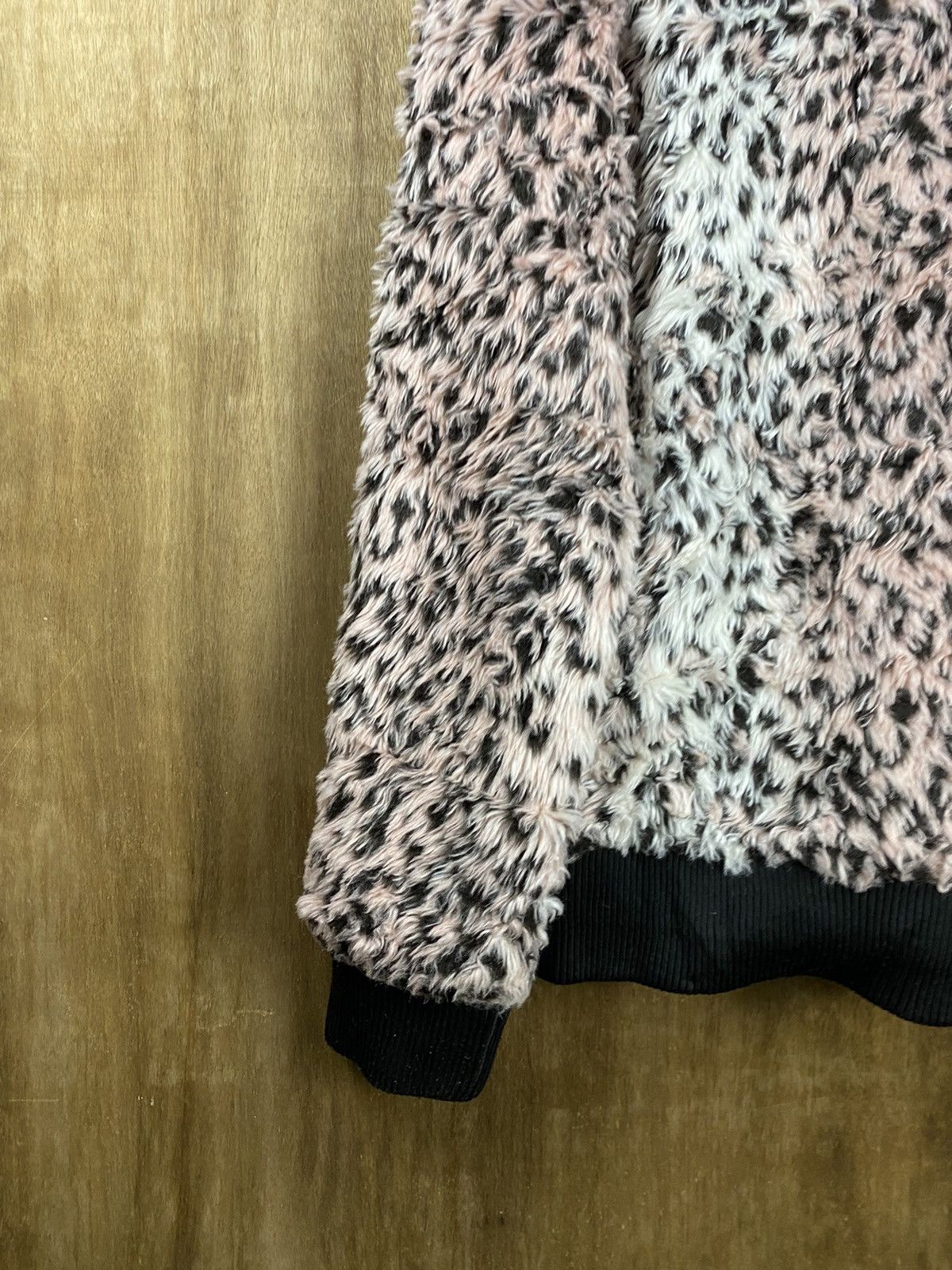 Super Lovers DL Super Lovers japan fleece shaggy leopard Sweaters #Z087 Size US S / EU 44-46 / 1 - 11 Thumbnail