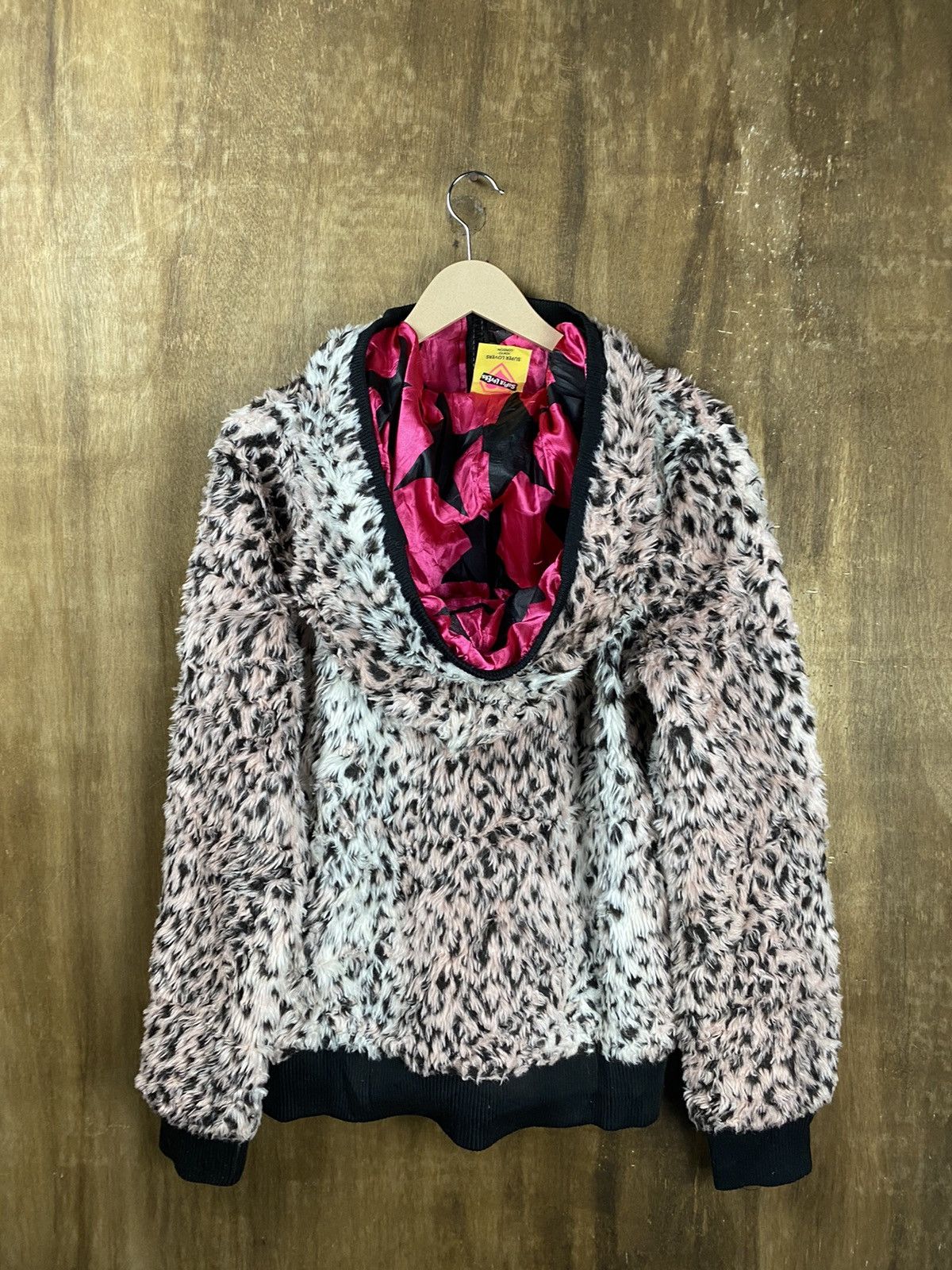 Super Lovers DL Super Lovers japan fleece shaggy leopard Sweaters #Z087 Size US S / EU 44-46 / 1 - 13 Thumbnail