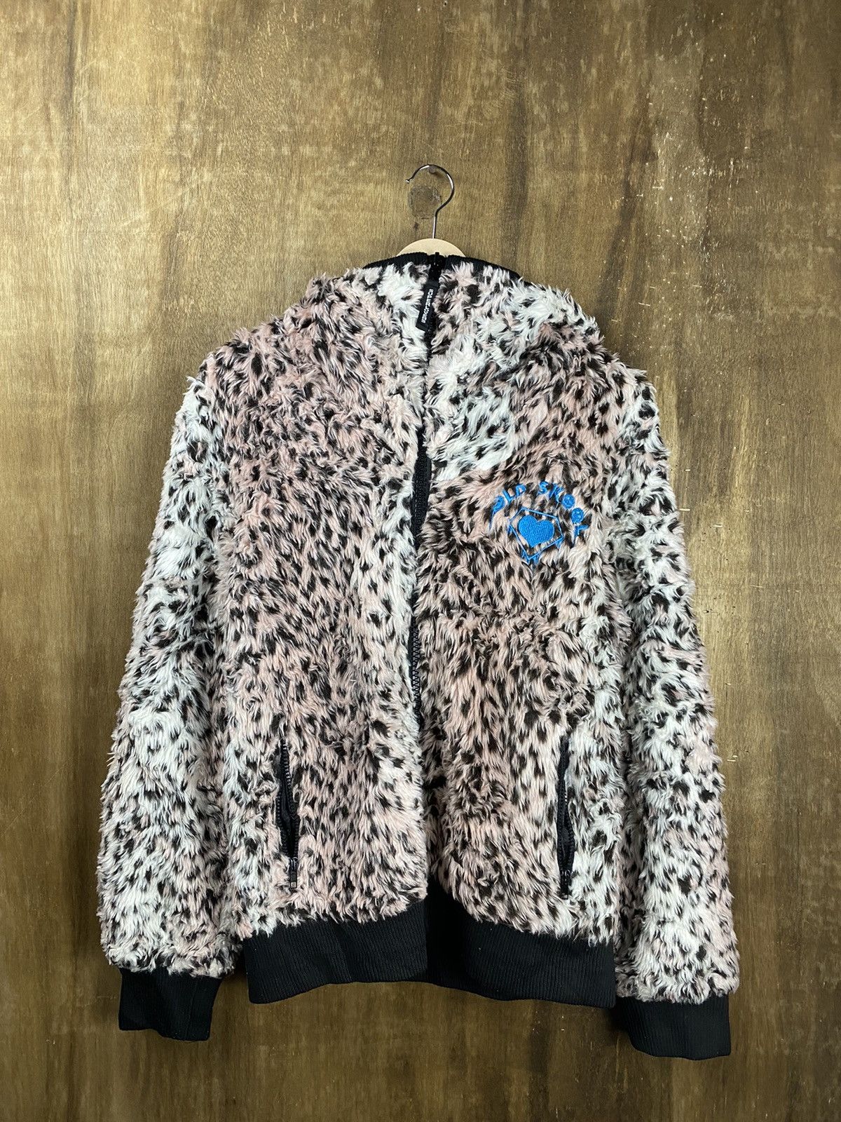Super Lovers DL Super Lovers japan fleece shaggy leopard Sweaters #Z087 Size US S / EU 44-46 / 1 - 5 Thumbnail
