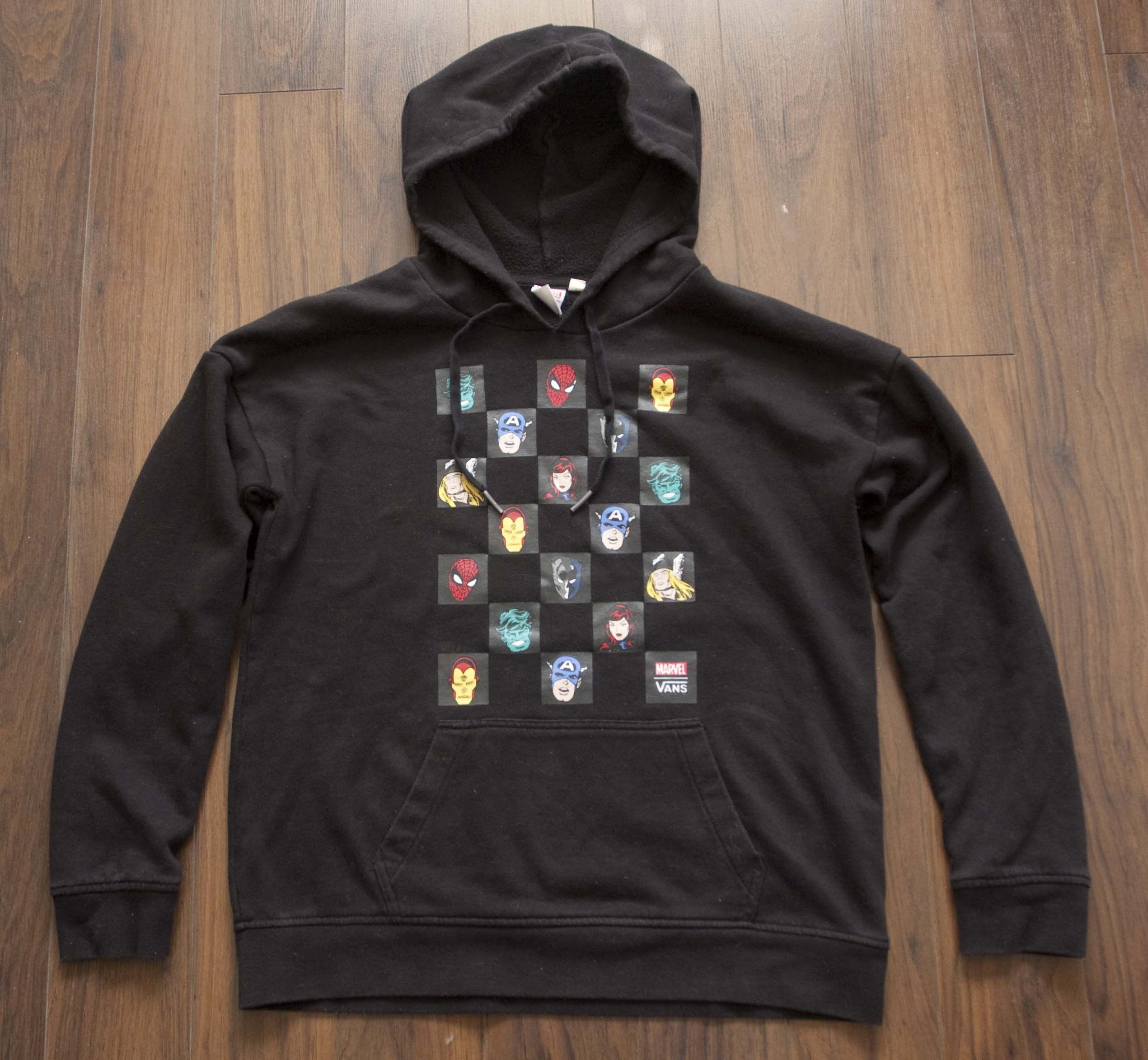 Vans x hotsell marvel sweatshirt