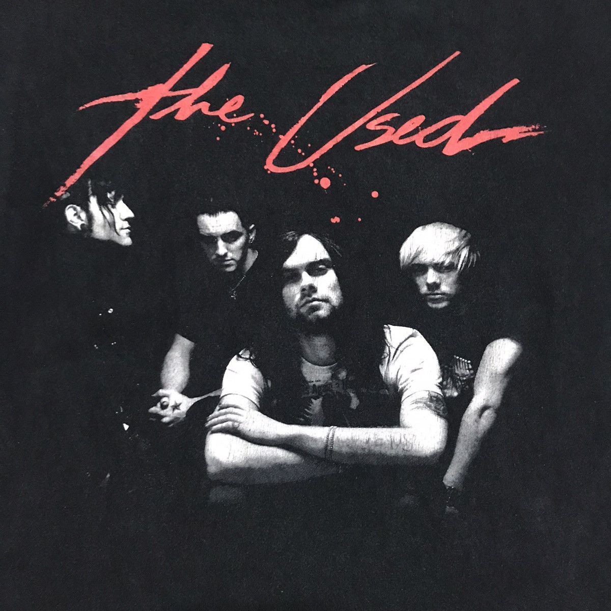 Band Tees × If Six Was Nine × Vintage Vintage THE USED Band Tee In Love And Death Silverchair Size US M / EU 48-50 / 2 - 4 Thumbnail