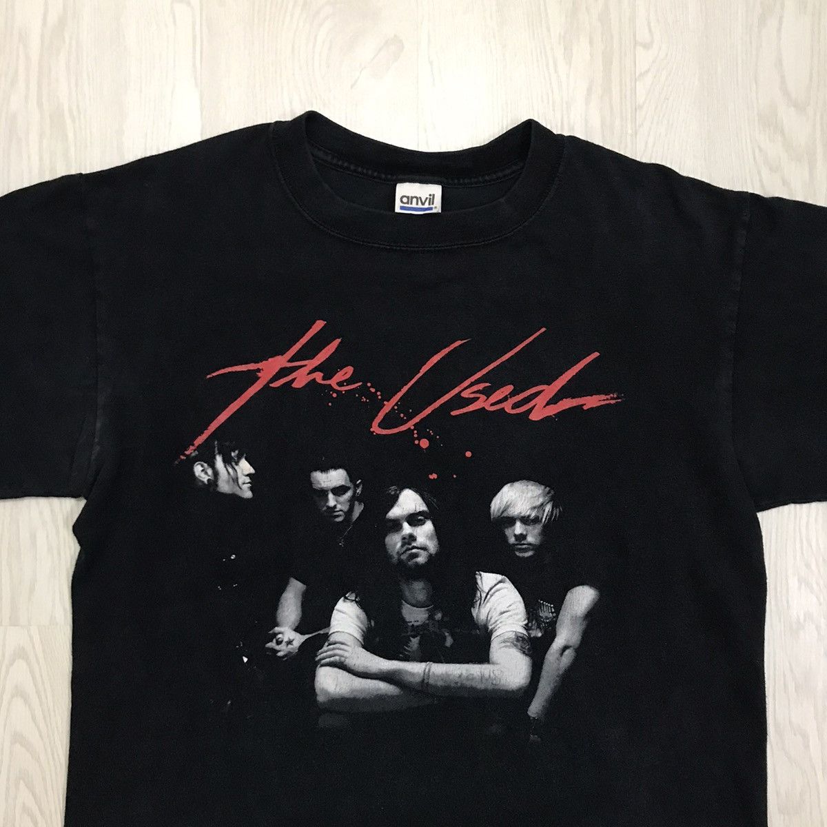 Band Tees × If Six Was Nine × Vintage Vintage THE USED Band Tee In Love And Death Silverchair Size US M / EU 48-50 / 2 - 5 Thumbnail