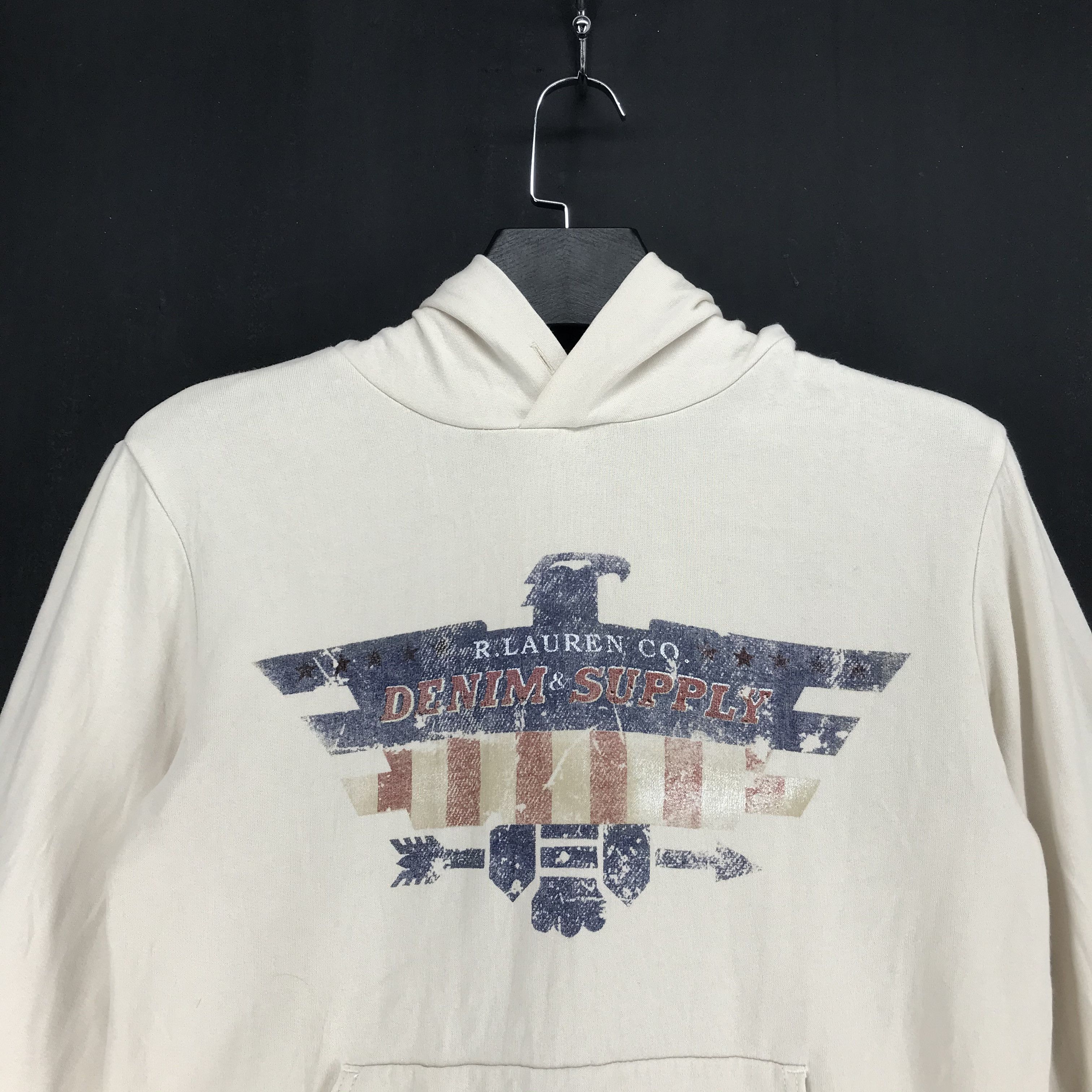 Denim & Supply Ralph Lauren Denim And Supply Ralph Lauren Big Logo Hoodies #2447-94 Size US S / EU 44-46 / 1 - 2 Thumbnail
