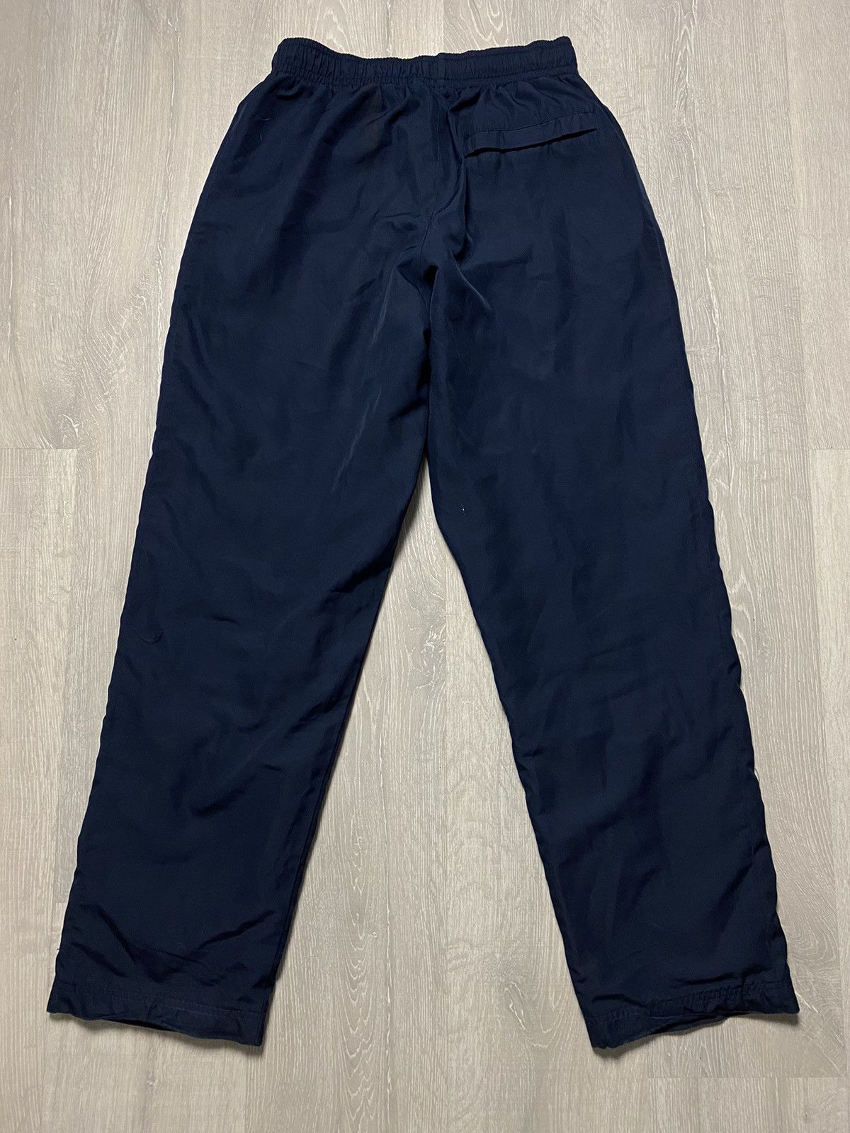 Nike × Vintage Nike vintage navy track pants small swoosh Size US 30 / EU 46 - 6 Thumbnail