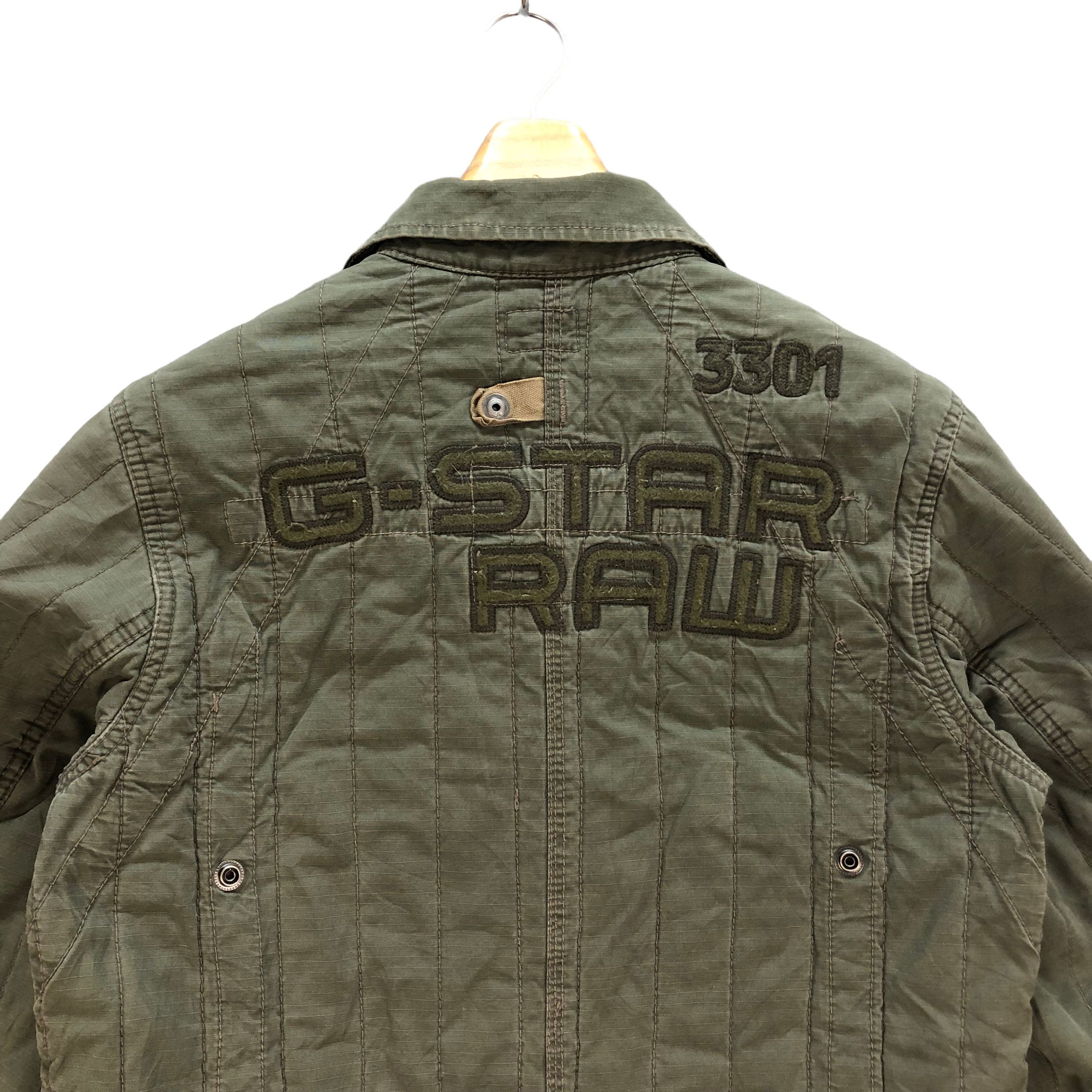 G-Star G STAR RAW EMBROIDERED LOGO UTILITY JACKET #7208-118 Size US M / EU 48-50 / 2 - 18 Thumbnail
