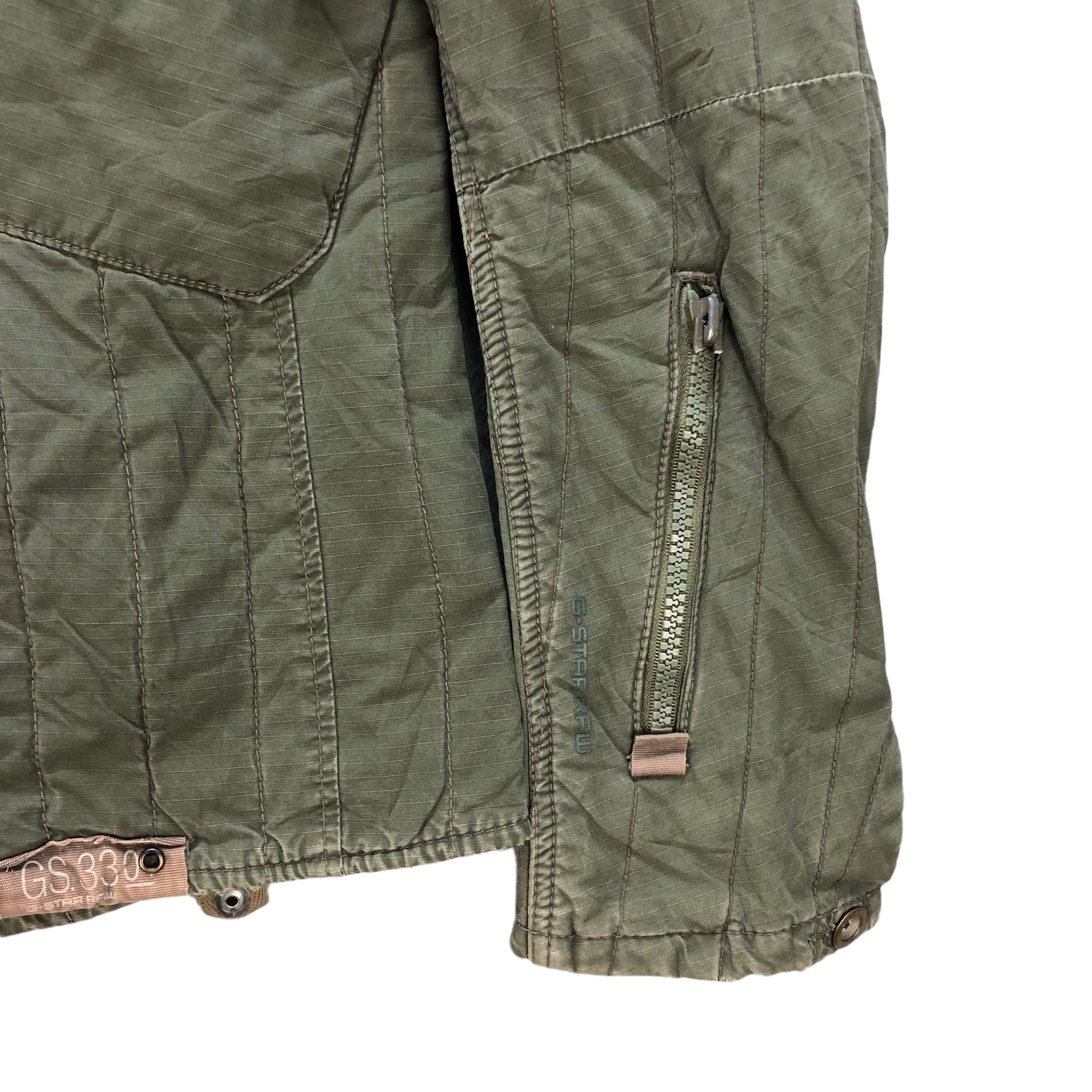 G-Star G STAR RAW EMBROIDERED LOGO UTILITY JACKET #7208-118 Size US M / EU 48-50 / 2 - 8 Thumbnail