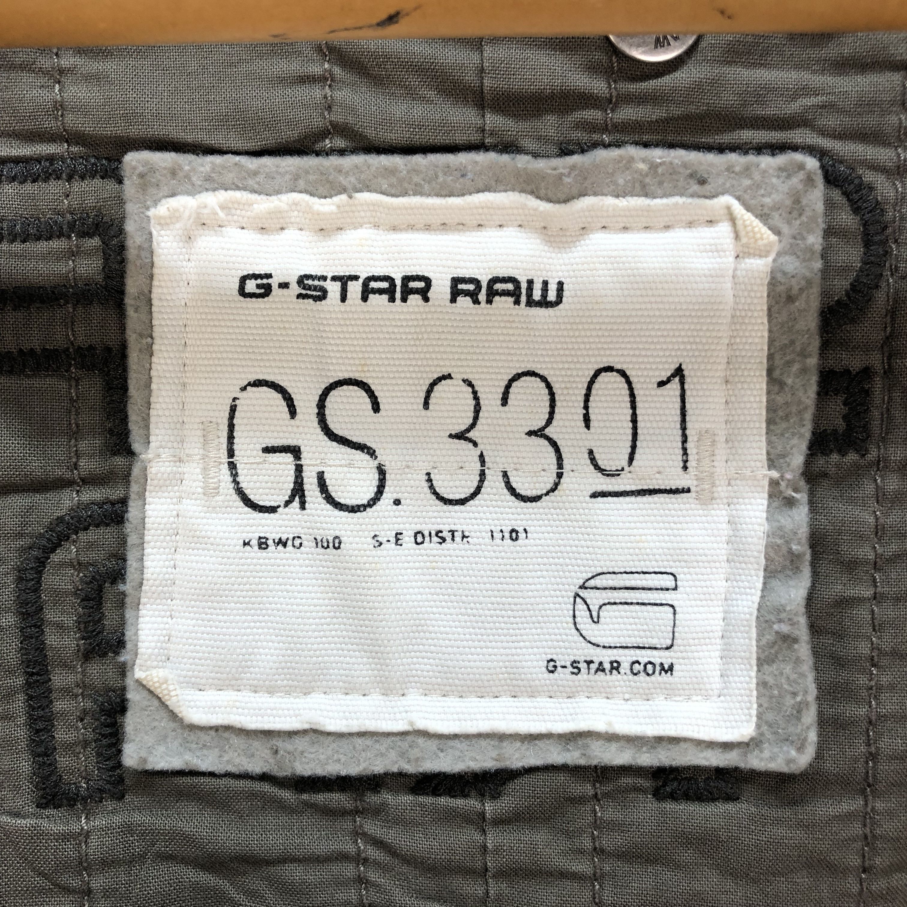 G-Star G STAR RAW EMBROIDERED LOGO UTILITY JACKET #7208-118 Size US M / EU 48-50 / 2 - 14 Thumbnail