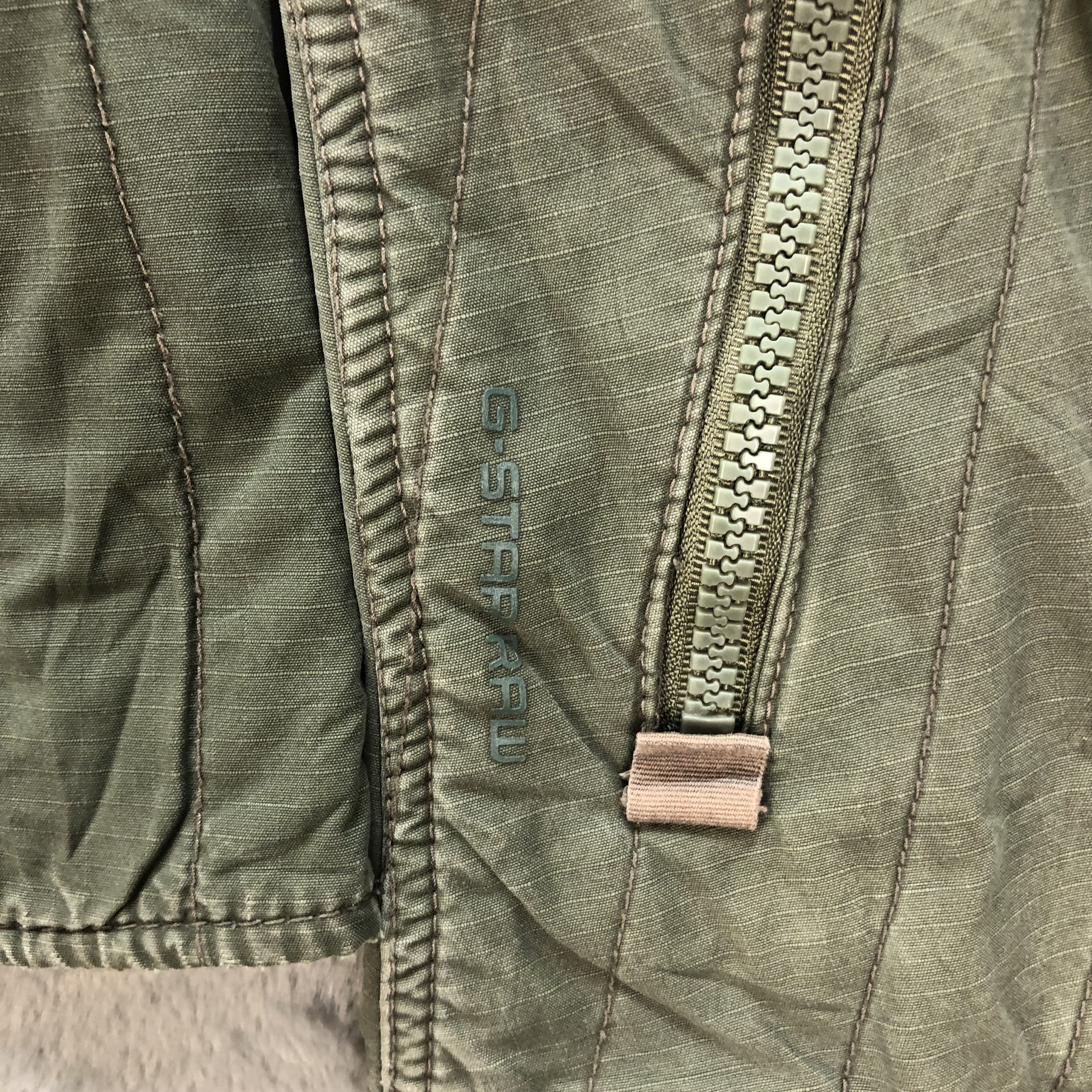 G-Star G STAR RAW EMBROIDERED LOGO UTILITY JACKET #7208-118 Size US M / EU 48-50 / 2 - 10 Thumbnail