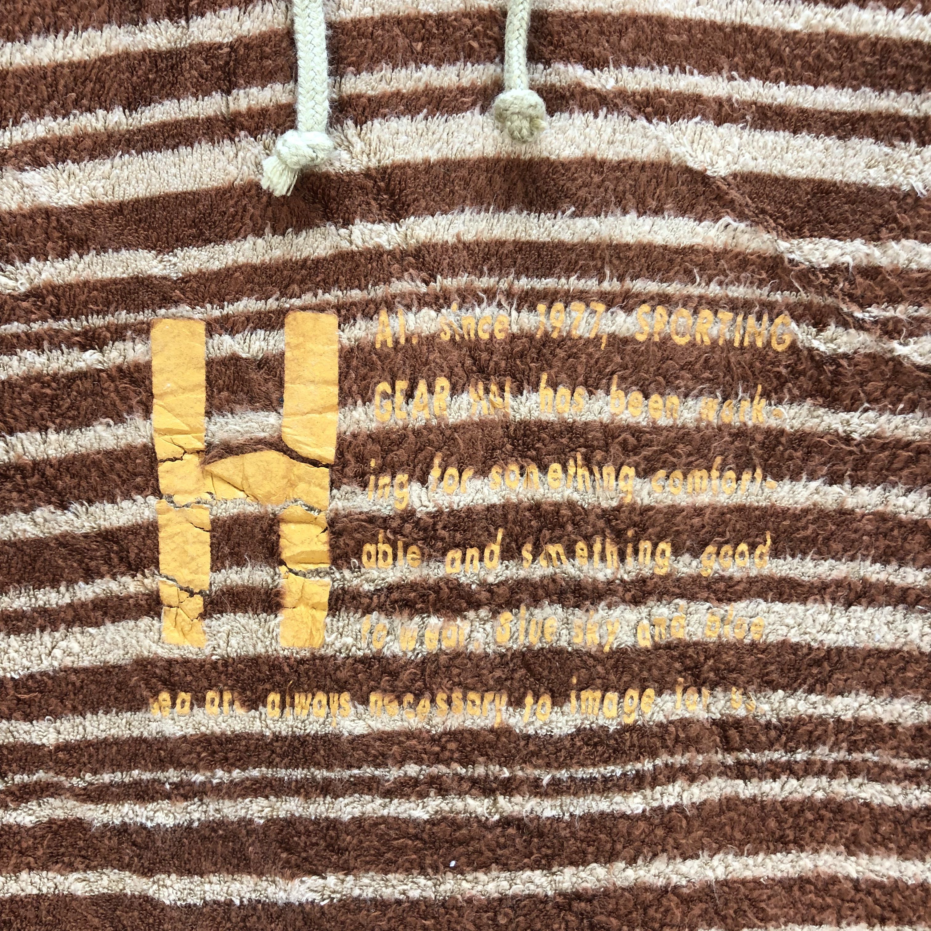 Hai Sporting Gear VINTAGE HAI SPORTING GEAR STRIPED FLEECE HOODIES #7211-119 Size US M / EU 48-50 / 2 - 3 Thumbnail