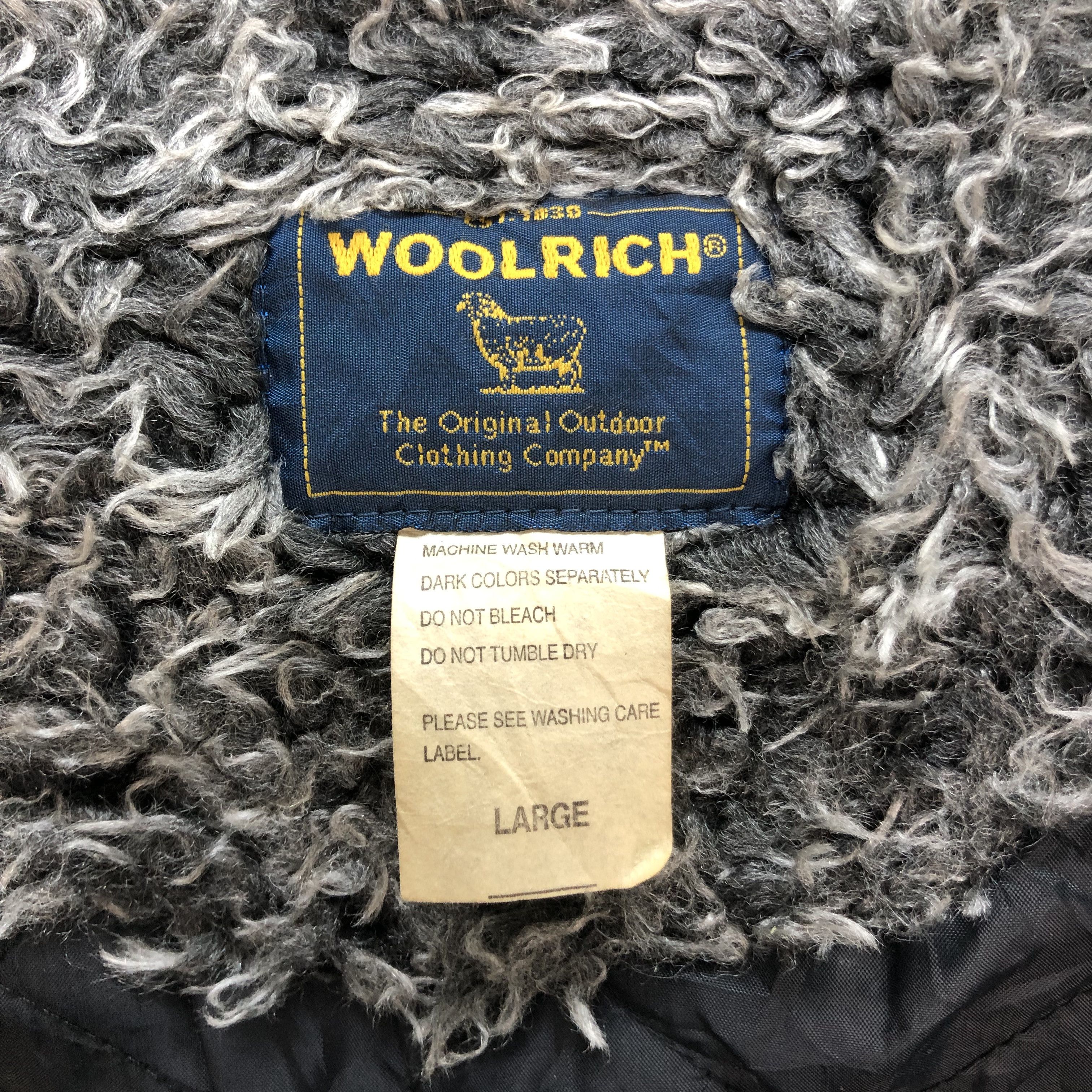 Woolrich Woolen Mills WOOLRICH SHEARLING JACKET #7219-119 Size US L / EU 52-54 / 3 - 7 Thumbnail
