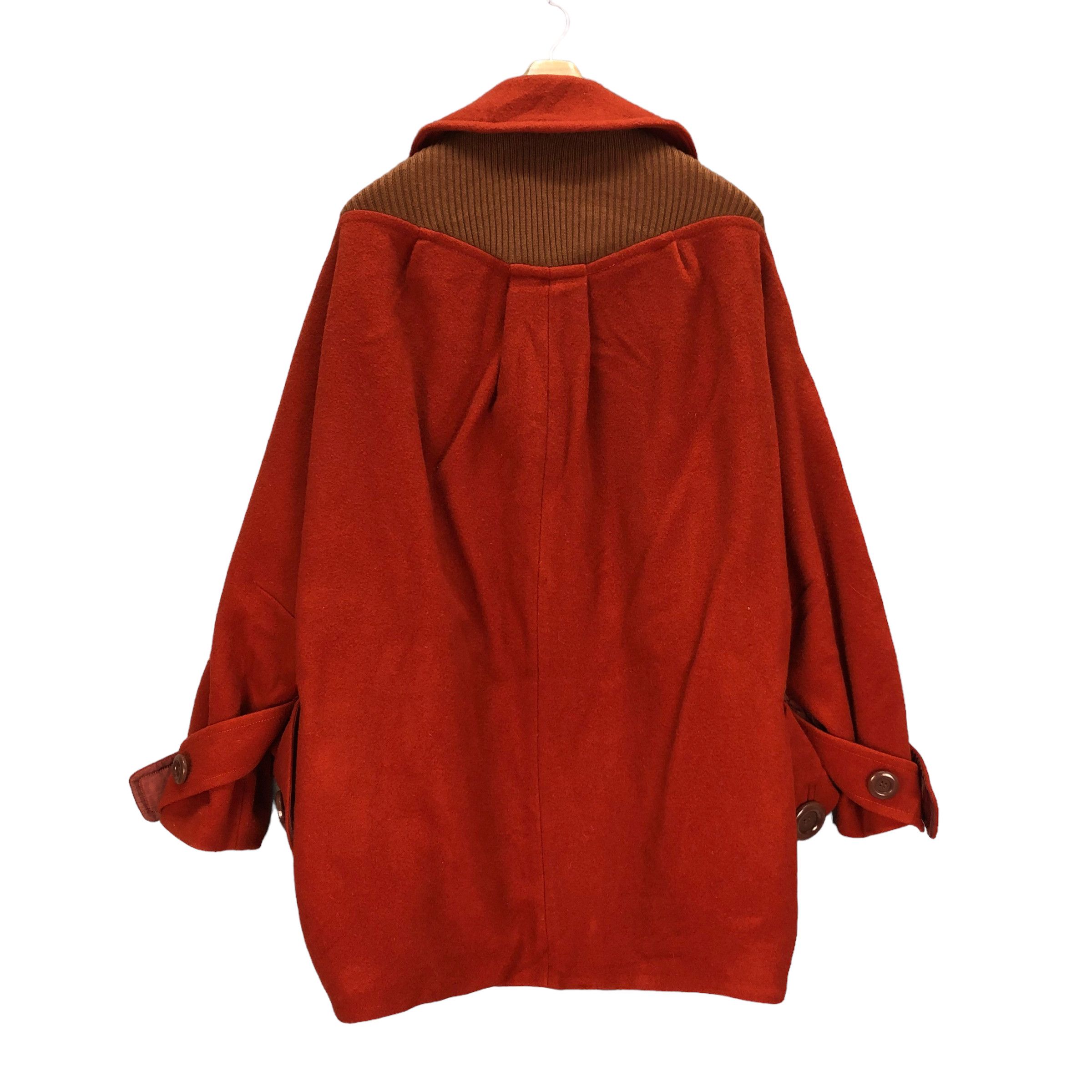 mercibeaucoup MERCIBEAUCOUP ISSEY MIYAKE WOOL BLEND HEAVY COAT #7220-119 Size XS / US 0-2 / IT 36-38 - 10 Thumbnail