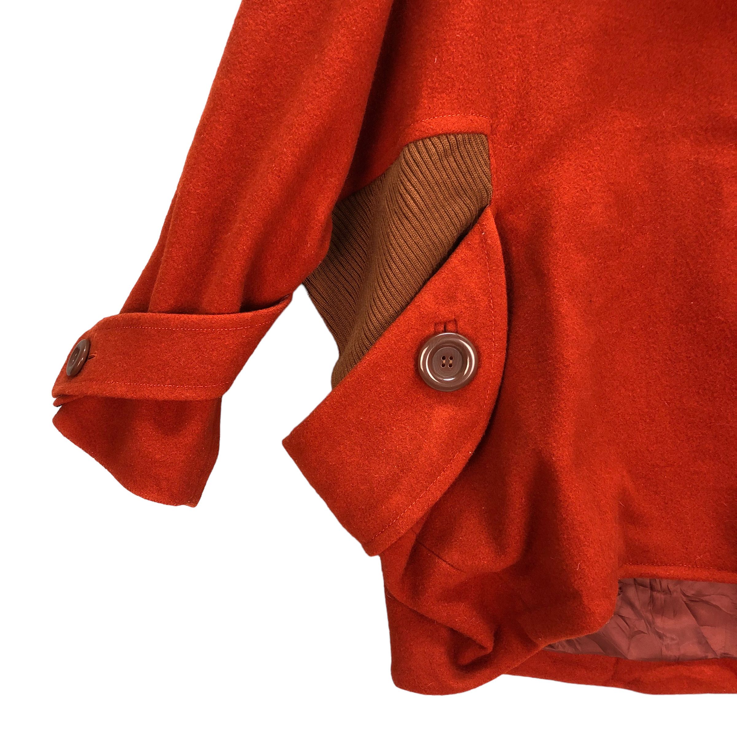 mercibeaucoup MERCIBEAUCOUP ISSEY MIYAKE WOOL BLEND HEAVY COAT #7220-119 Size XS / US 0-2 / IT 36-38 - 4 Thumbnail