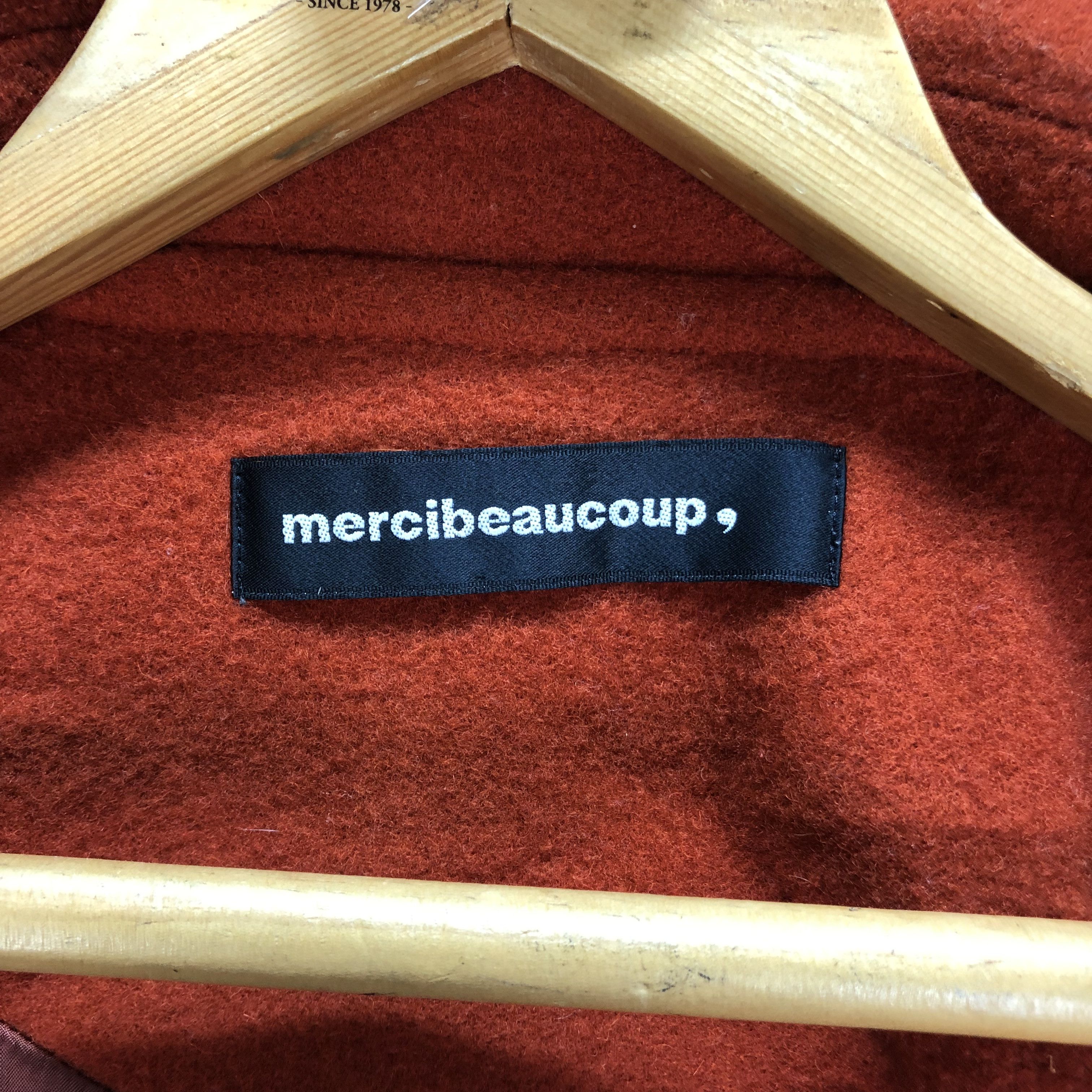 mercibeaucoup MERCIBEAUCOUP ISSEY MIYAKE WOOL BLEND HEAVY COAT #7220-119 Size XS / US 0-2 / IT 36-38 - 7 Thumbnail