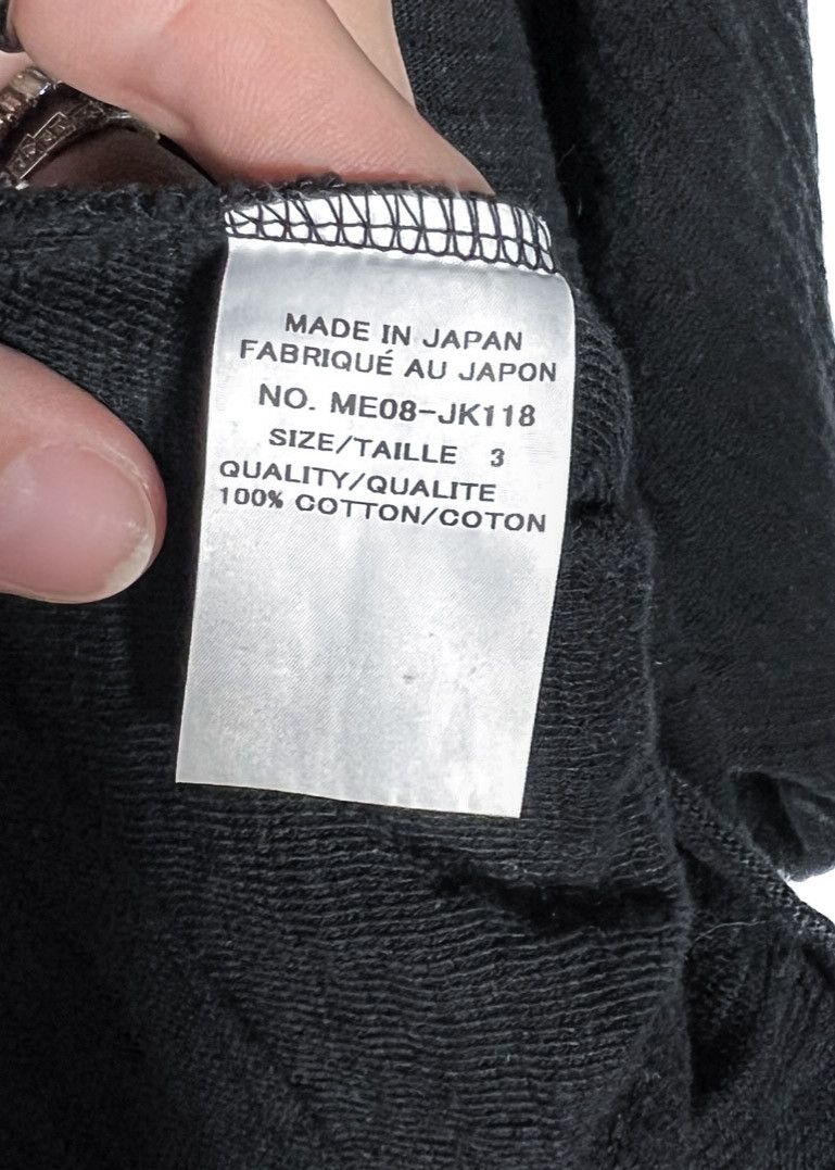 Issey Miyake Issey Miyake Men Black Textured Cotton T-shirt Size US L / EU 52-54 / 3 - 5 Thumbnail