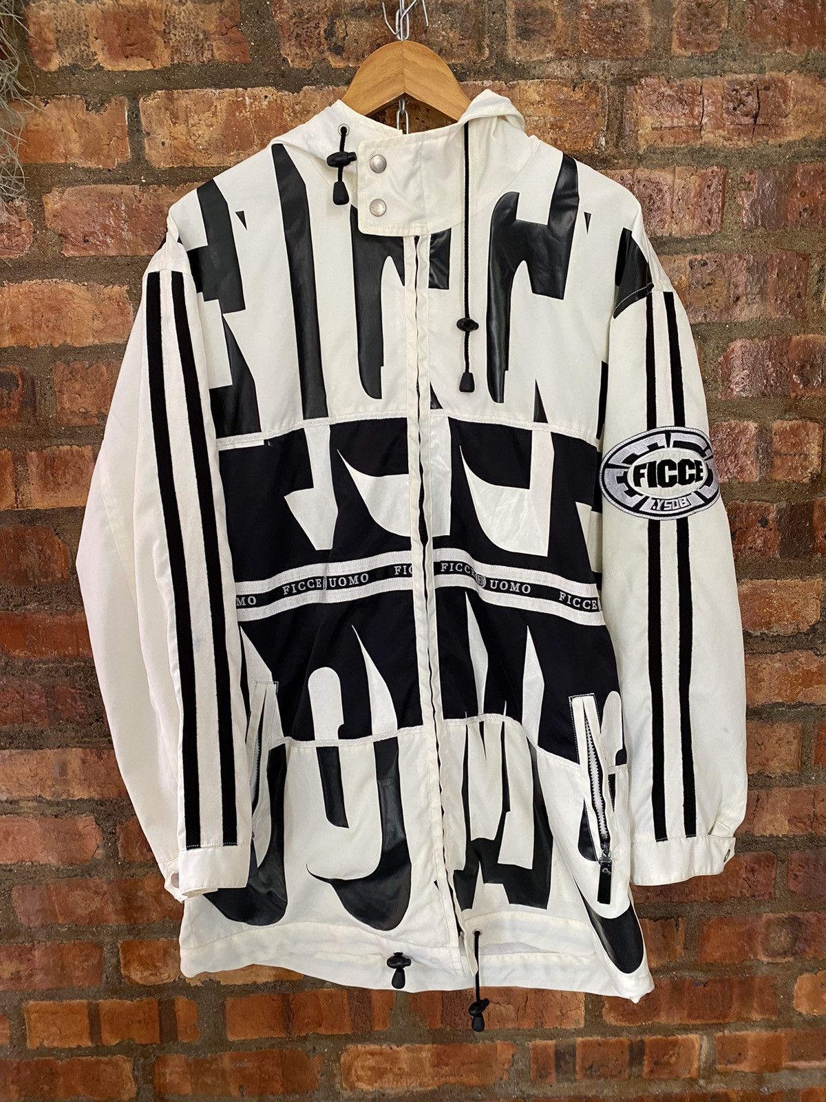 Yoshiyuki Konishi 90s FICCE 3D All print light jacket Size US L / EU 52-54 / 3 - 3 Thumbnail