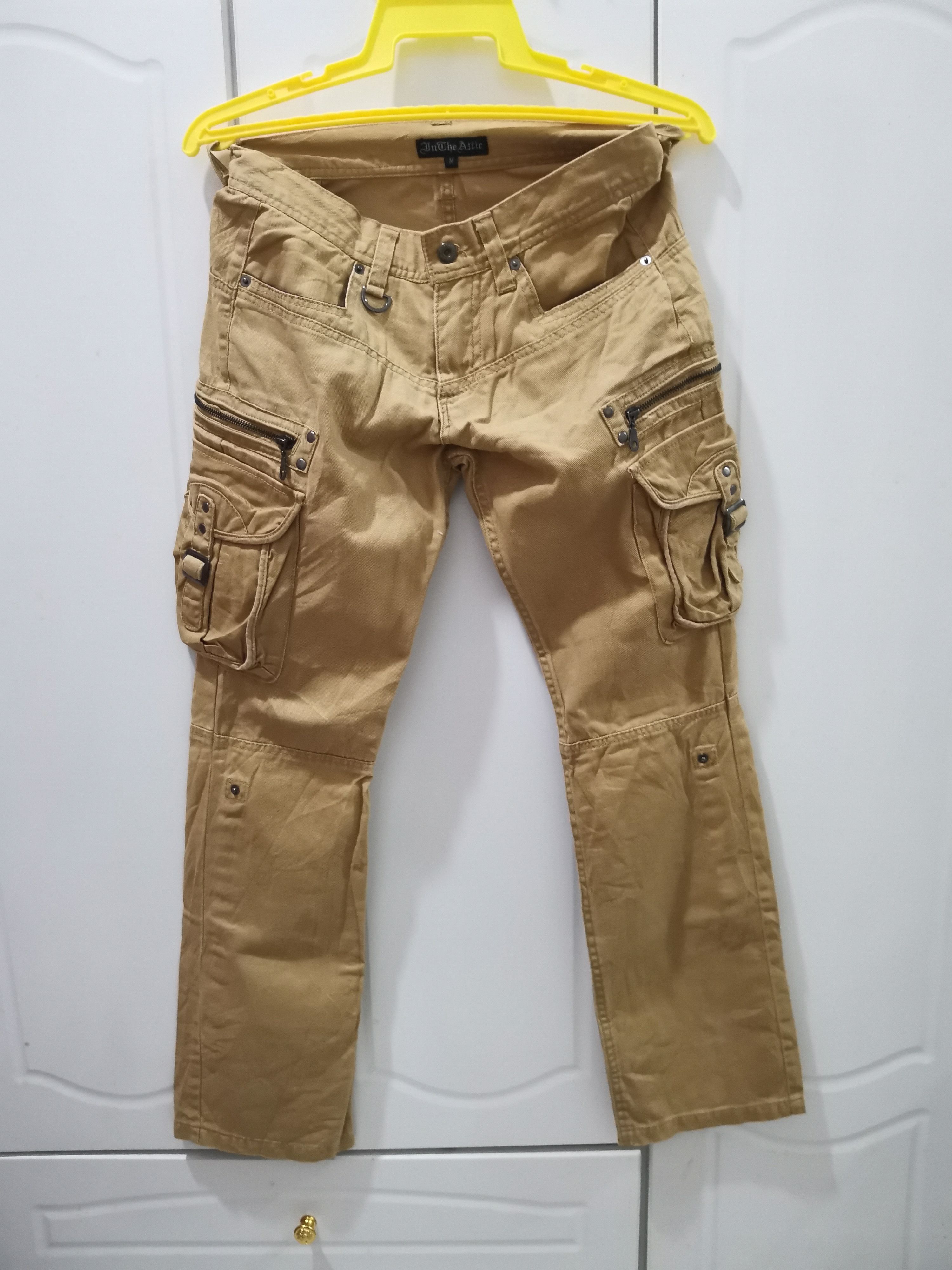 In The Attic Multi Pocket Bondage Cargo Pant Punk
