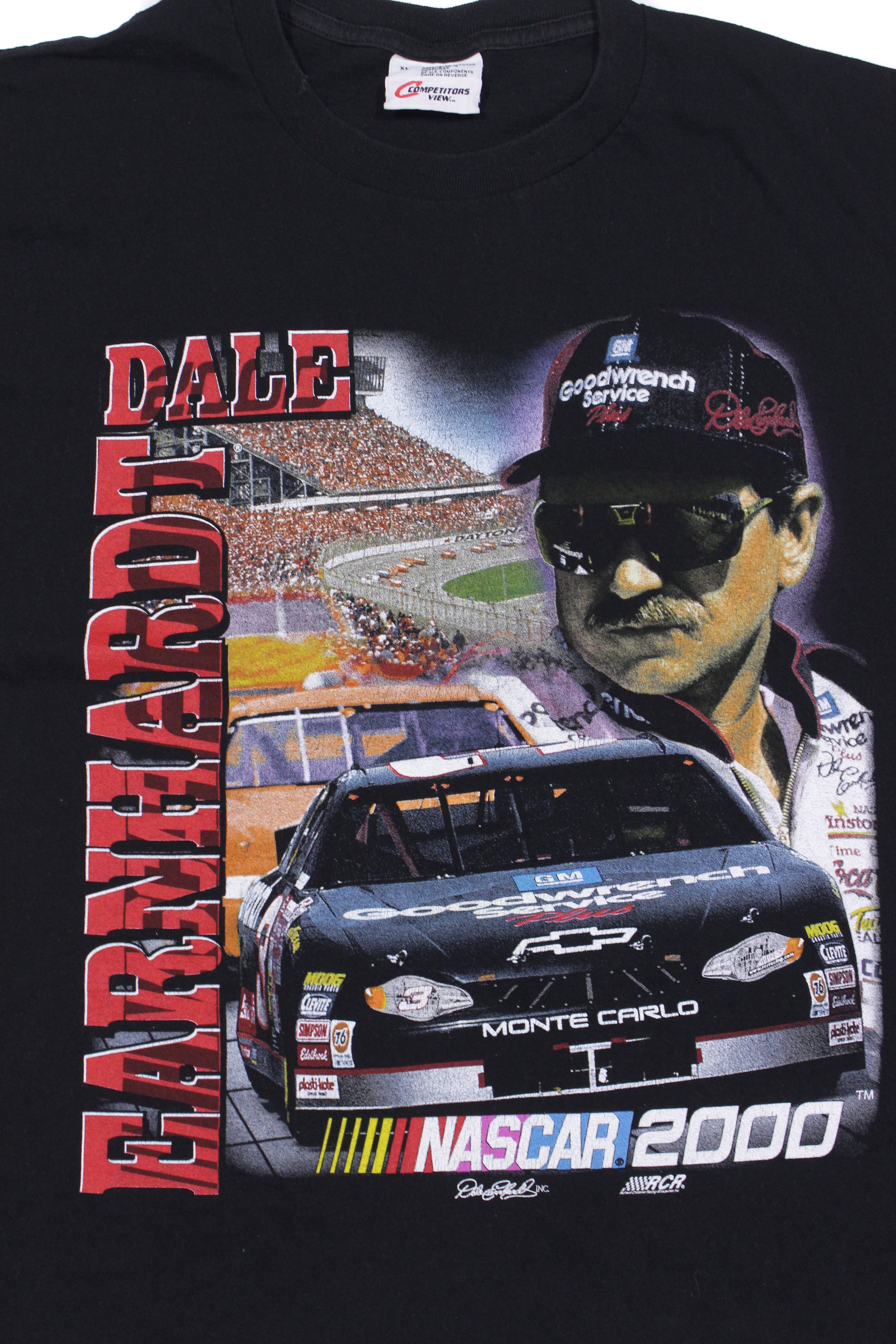 NASCAR 2000 Dale Earnhardt Nascar Big Logo T-Shirt Size US XL / EU 56 / 4 - 3 Thumbnail