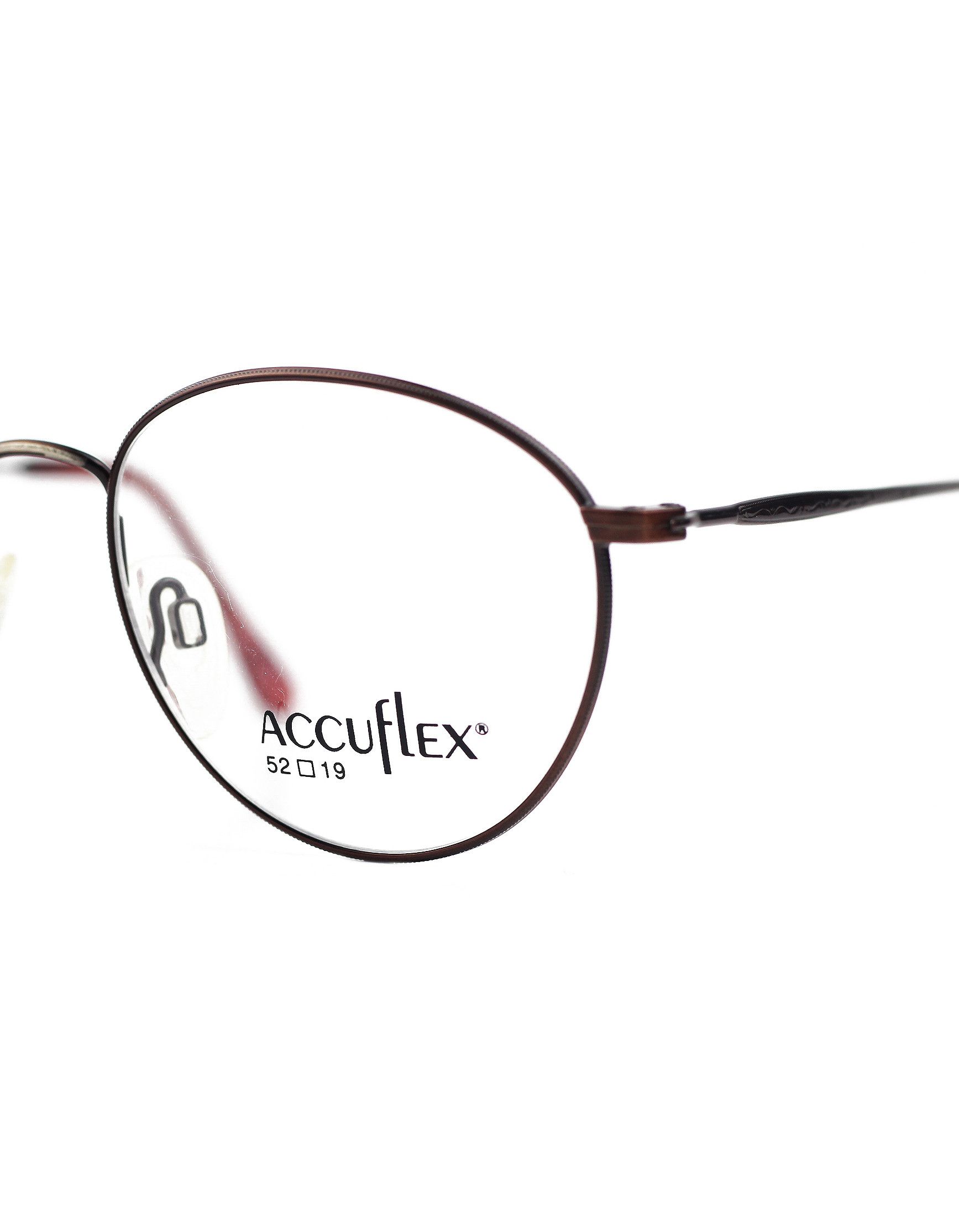 NOS 80s Accuflex vintage round glasses frame OG DS Japan