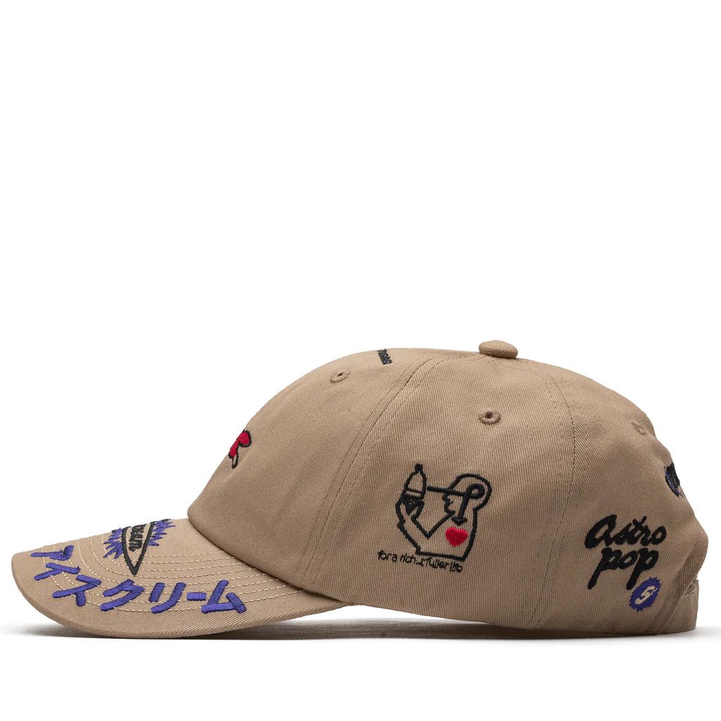 Billionaire Boys Club × Icecream Icecream Good For Health Dad Hat Size ONE SIZE - 4 Thumbnail