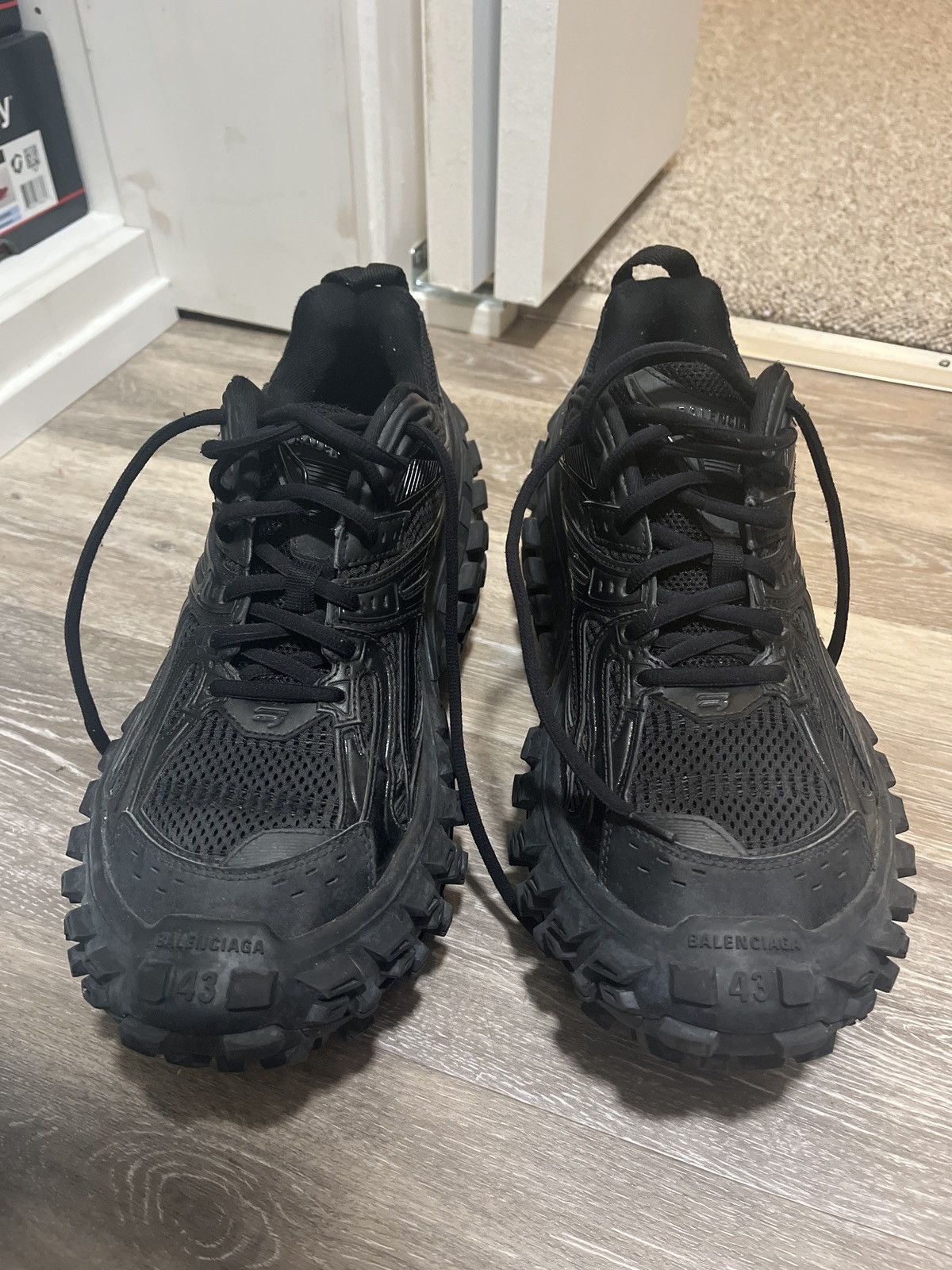 Balenciaga Balenciaga Defender Black Size US 10 / EU 43 - 2 Thumbnail