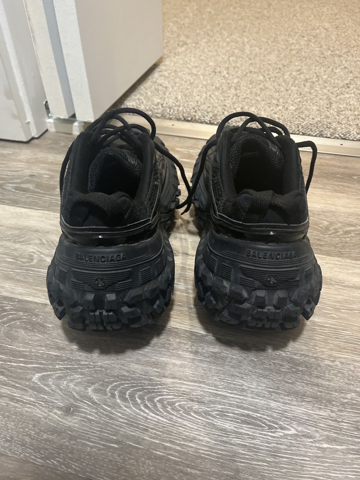 Balenciaga Balenciaga Defender Black Size US 10 / EU 43 - 4 Thumbnail