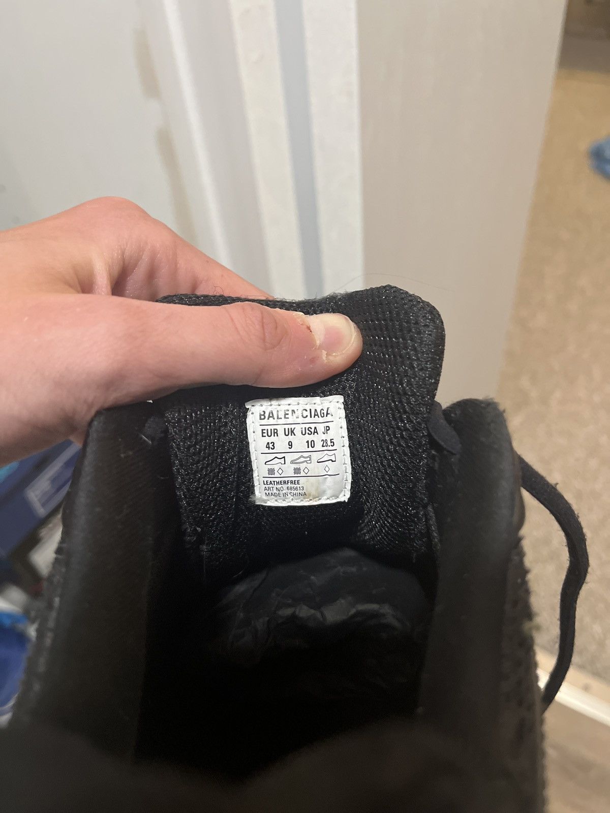 Balenciaga Balenciaga Defender Black Size US 10 / EU 43 - 5 Thumbnail