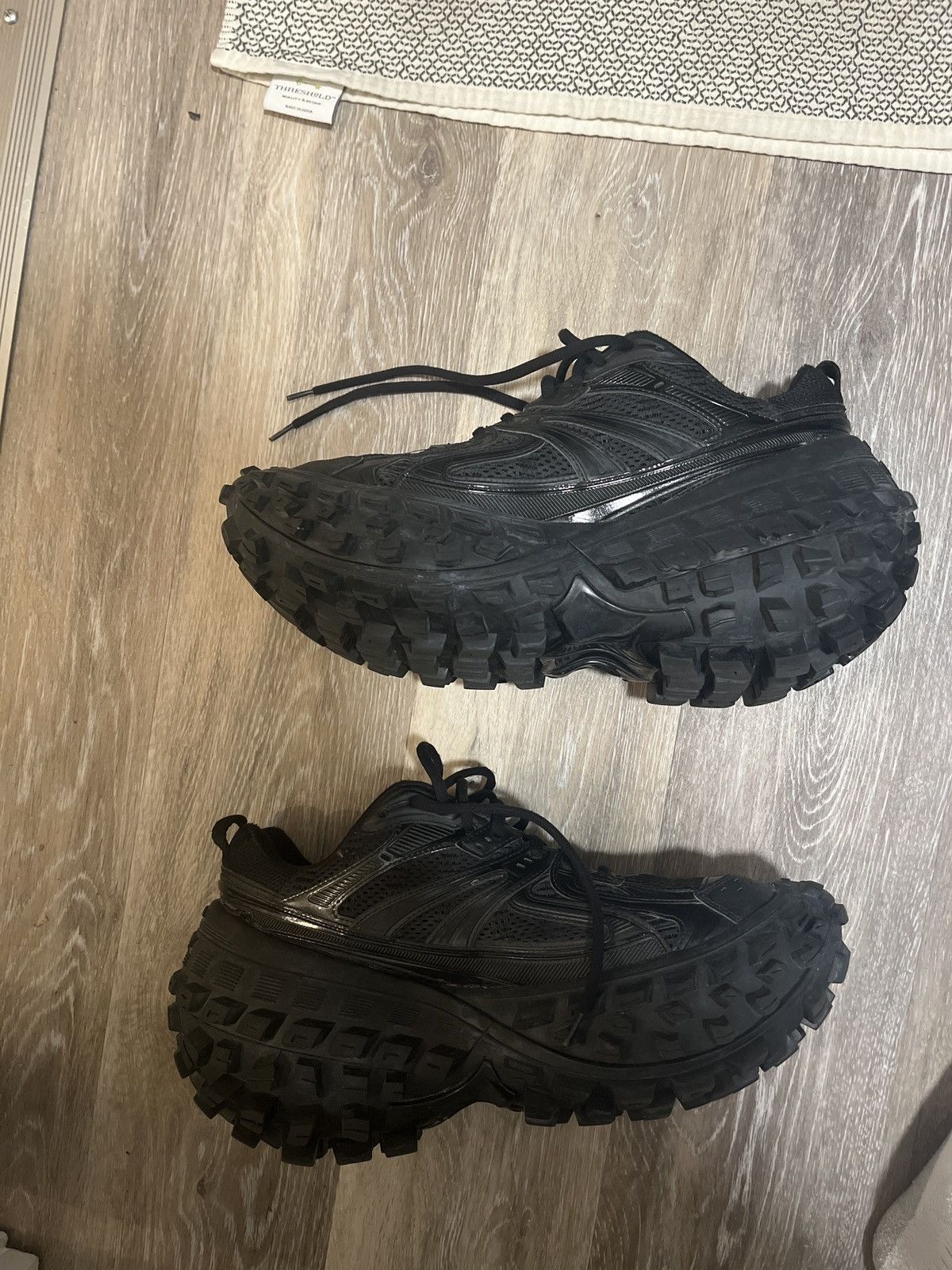Balenciaga Balenciaga Defender Black Size US 10 / EU 43 - 3 Thumbnail