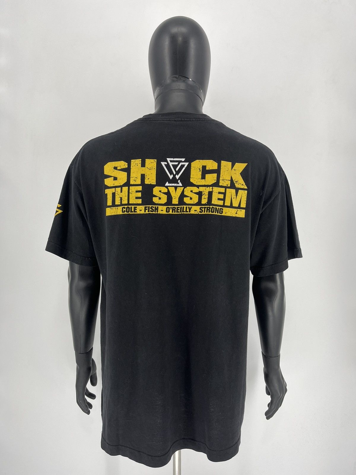 Vintage × WWE WWE NXT Undisputed Era Shock the System Wrestling T-Shirt Size US XL / EU 56 / 4 - 11 Thumbnail
