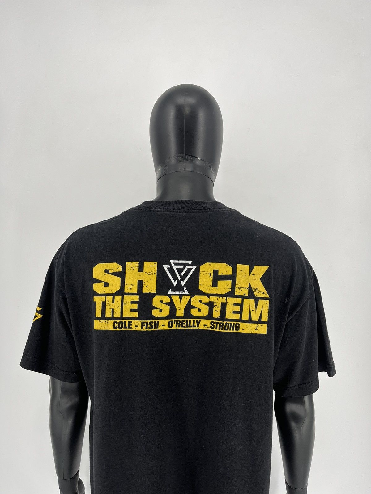 Vintage × WWE WWE NXT Undisputed Era Shock the System Wrestling T-Shirt Size US XL / EU 56 / 4 - 10 Thumbnail
