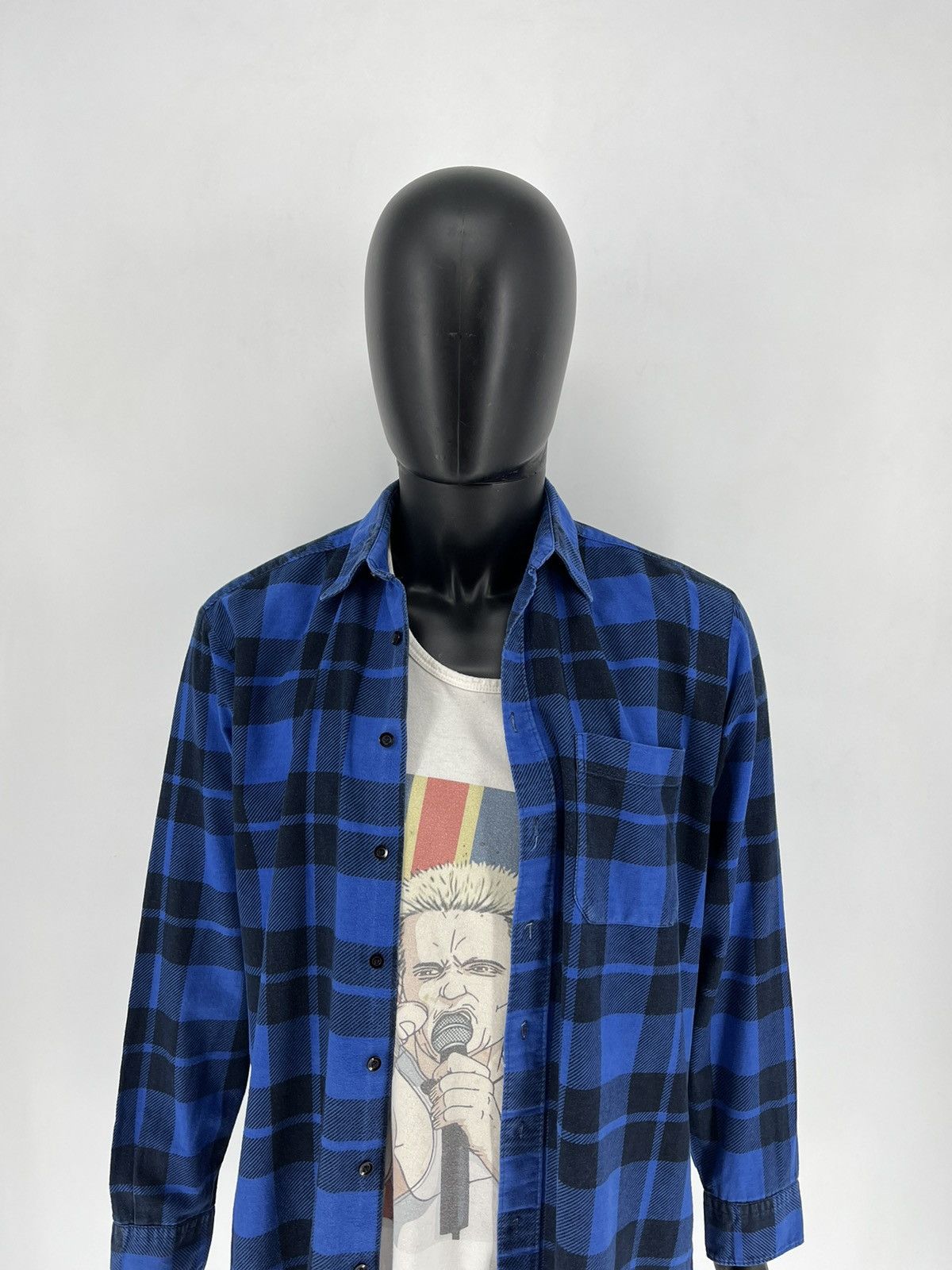 Flannel × Vintage Vintage Y2K Flannel Shirt Travis Scott Style Size US M / EU 48-50 / 2 - 5 Thumbnail