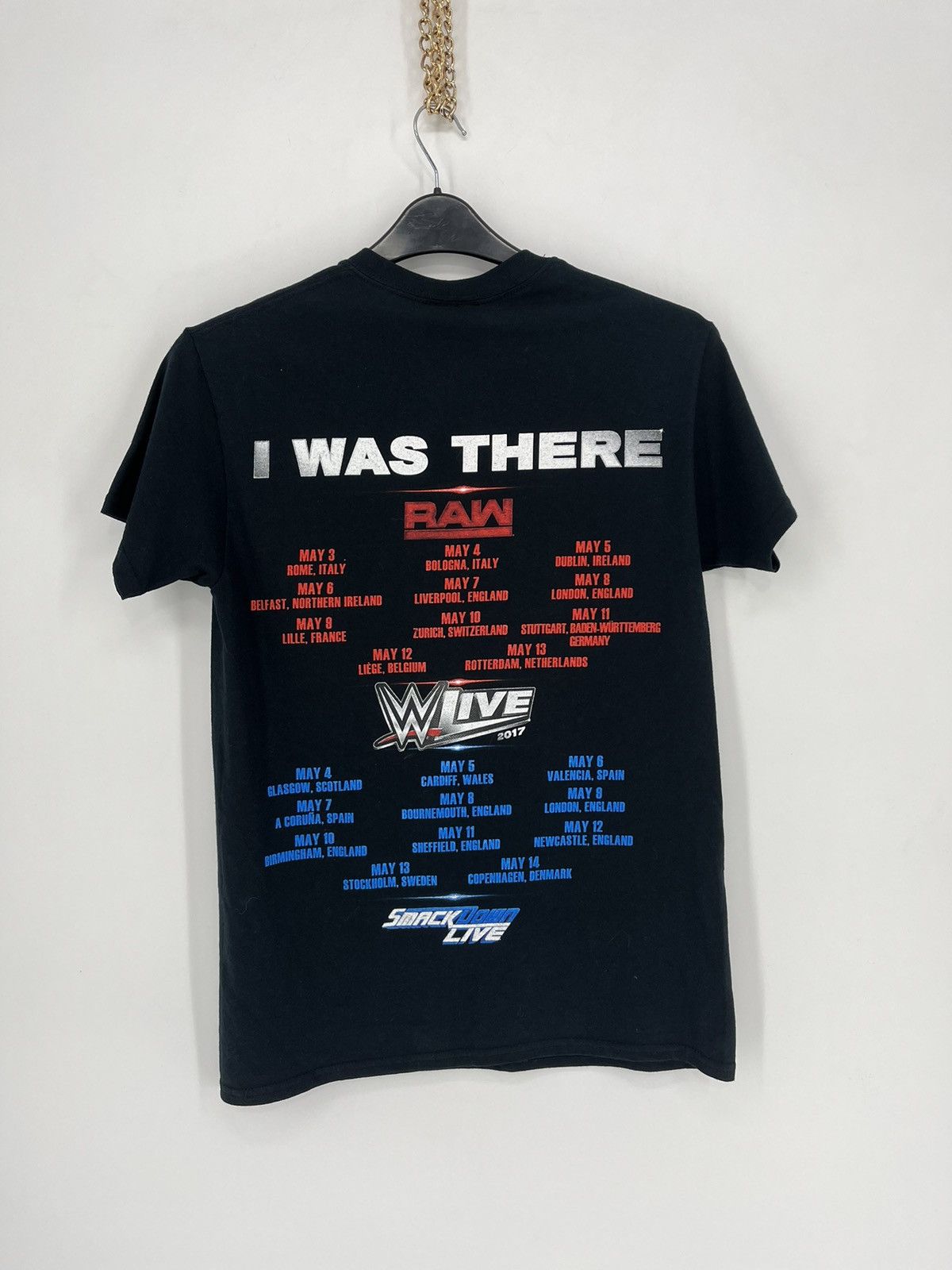 WWE VINTAGE Y2K WWE Live T-Shirt “I was there” Wreslting WWF Size US S / EU 44-46 / 1 - 10 Thumbnail