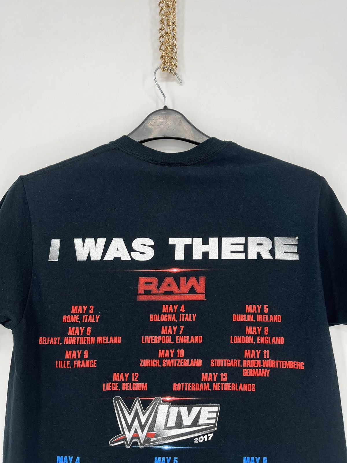 WWE VINTAGE Y2K WWE Live T-Shirt “I was there” Wreslting WWF Size US S / EU 44-46 / 1 - 9 Thumbnail