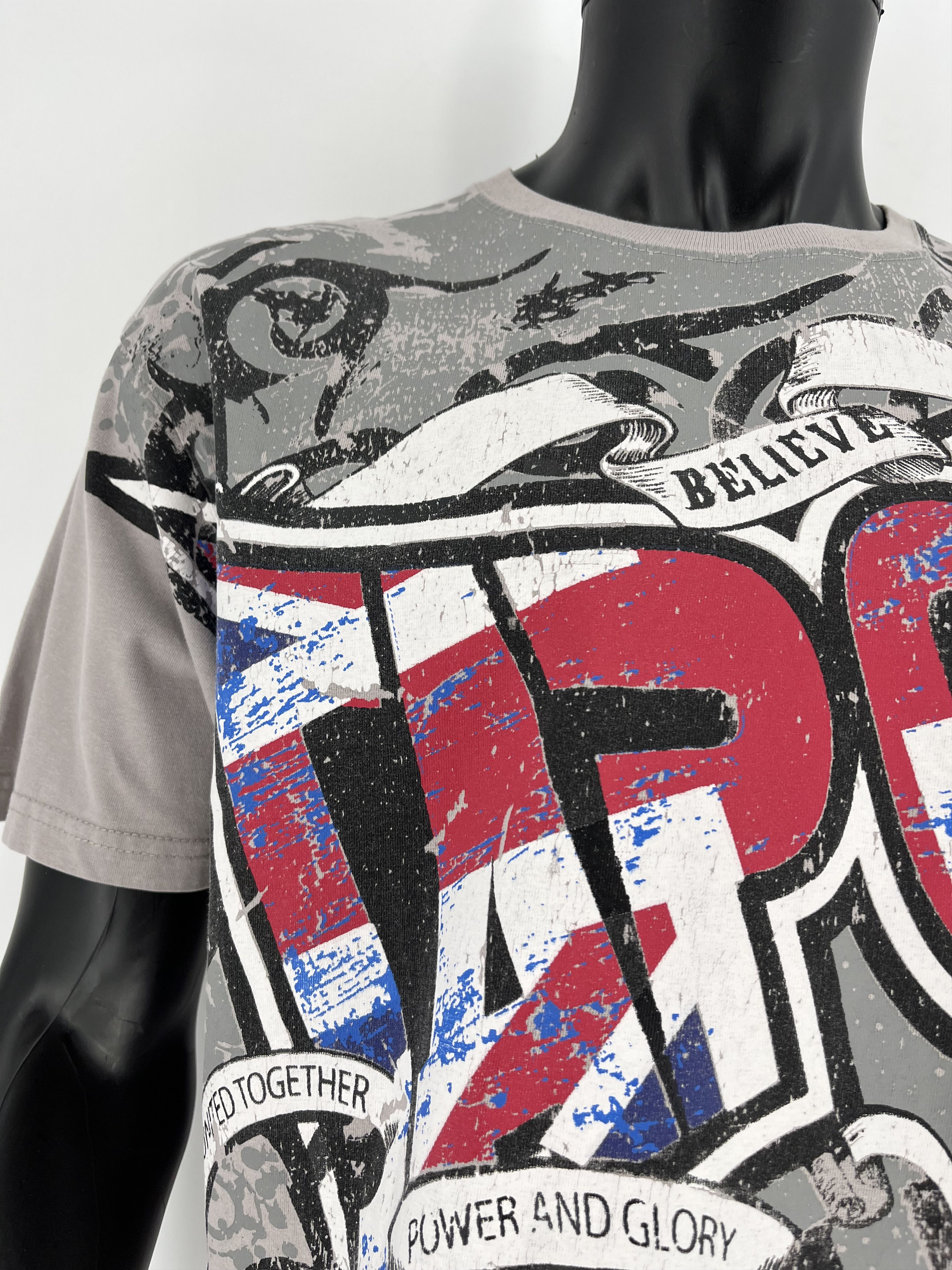 Tapout × Vintage Rare Tapout "Believe" Tee Y2K Affliction Style Size US L / EU 52-54 / 3 - 5 Thumbnail