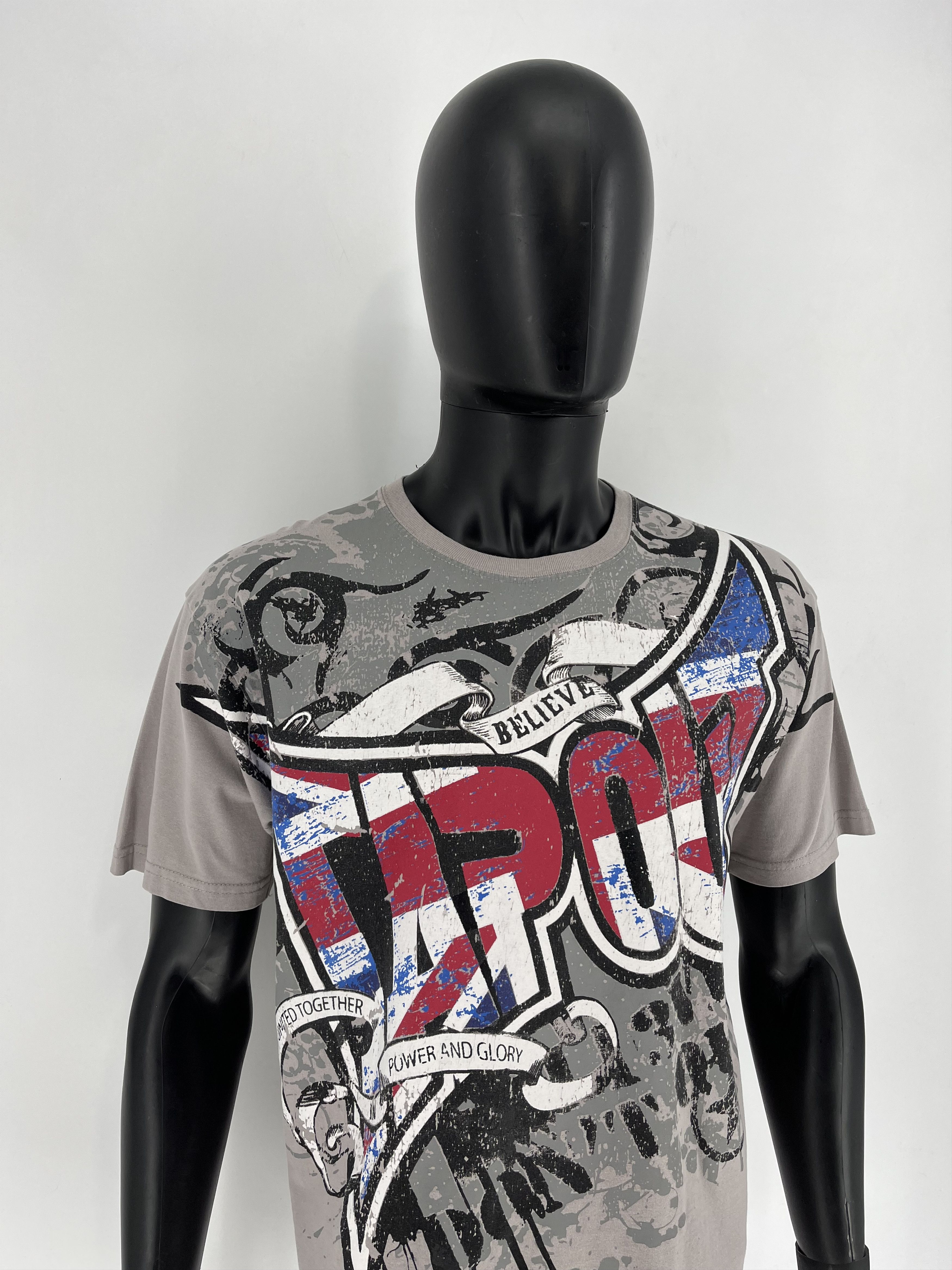 Tapout × Vintage Rare Tapout "Believe" Tee Y2K Affliction Style Size US L / EU 52-54 / 3 - 3 Thumbnail