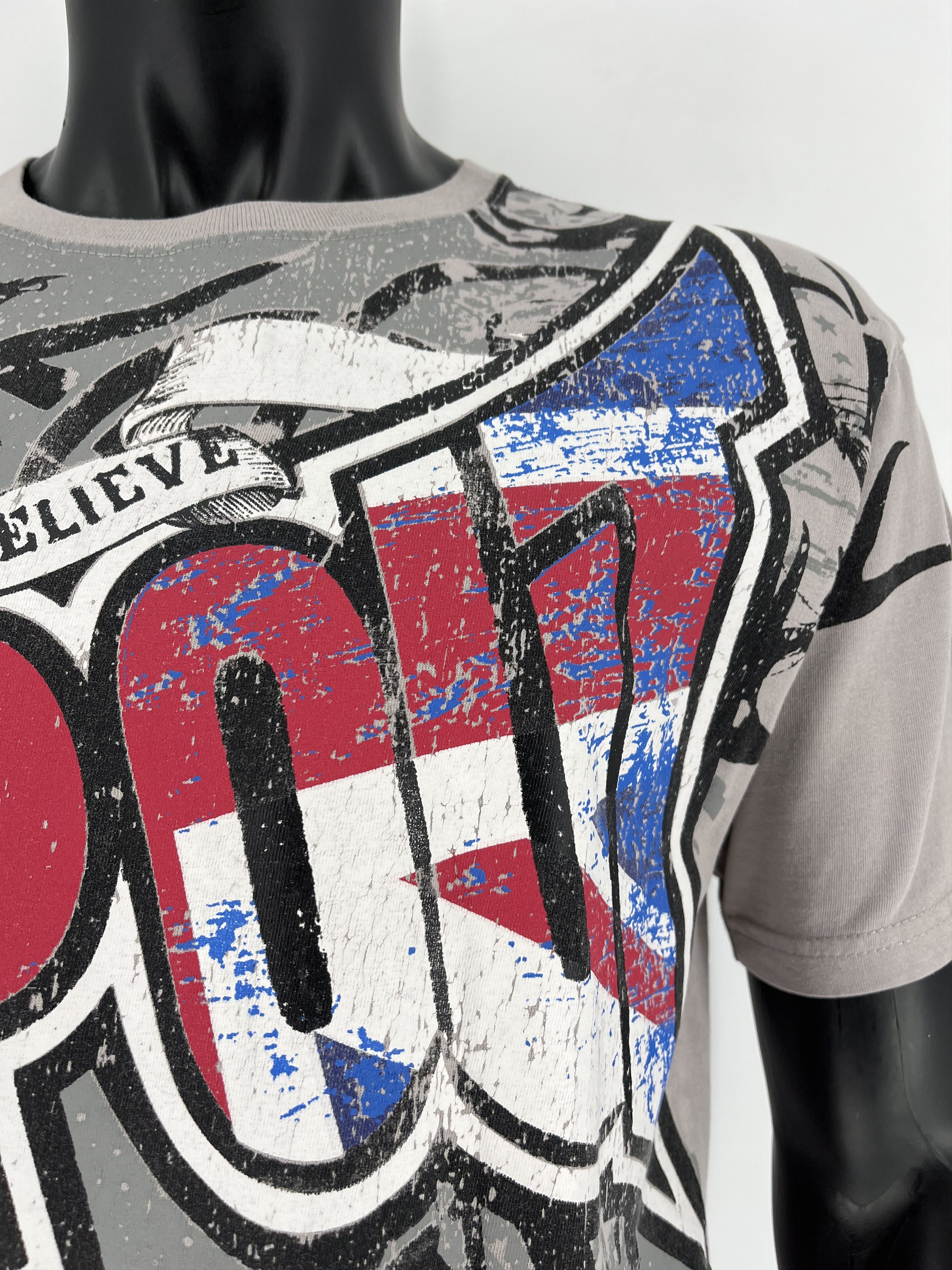 Tapout × Vintage Rare Tapout "Believe" Tee Y2K Affliction Style Size US L / EU 52-54 / 3 - 6 Thumbnail