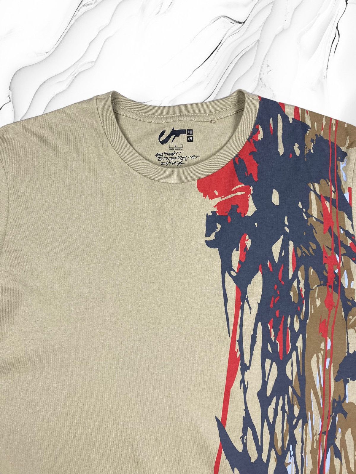 Futura × Uniqlo Uniqlo Futura ART Designer T Shirts Size L Size US L / EU 52-54 / 3 - 4 Thumbnail