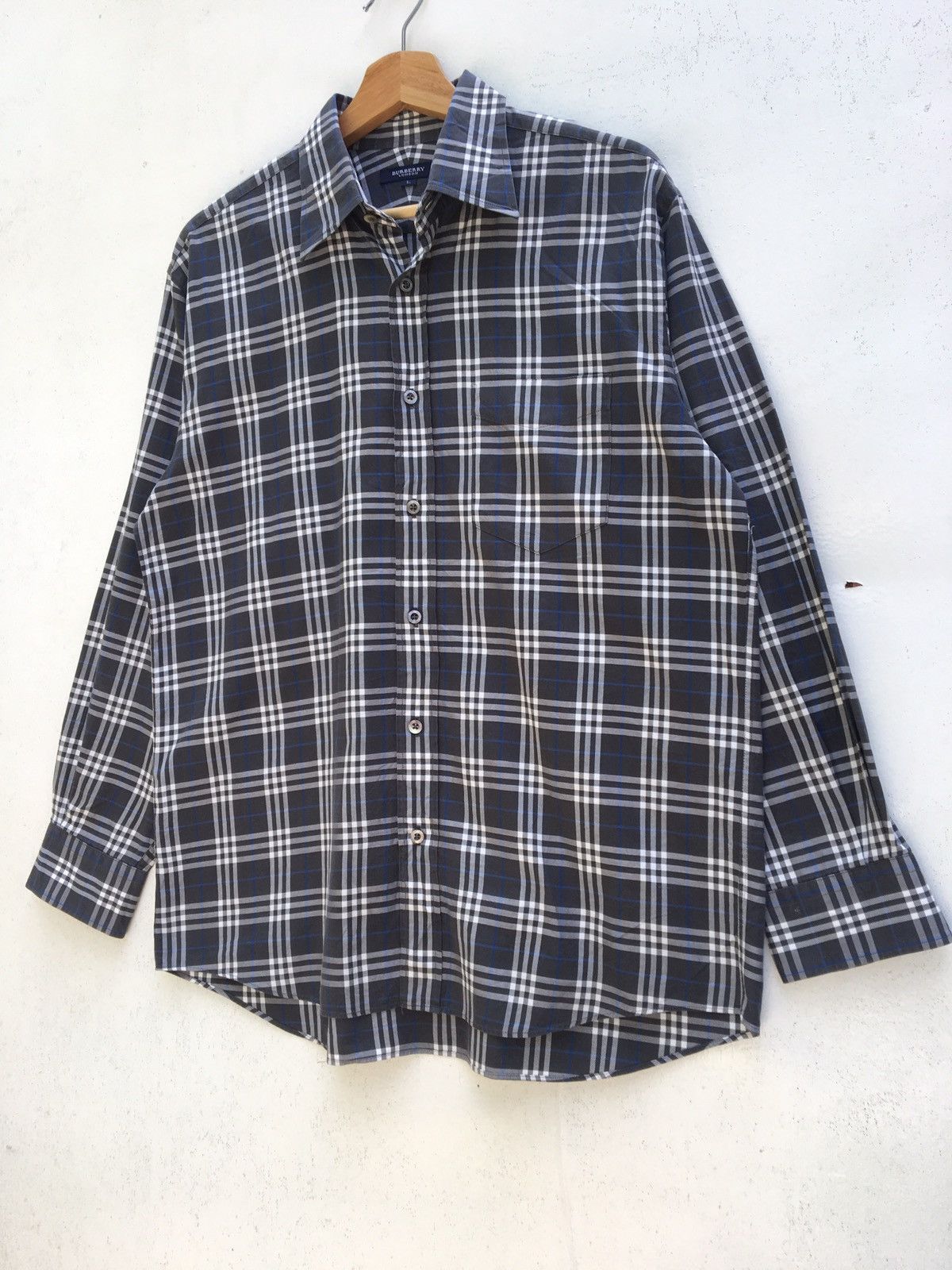 Burberry Vintage Burberry Checkered Longsleeve Shirt Size US L / EU 52-54 / 3 - 3 Thumbnail