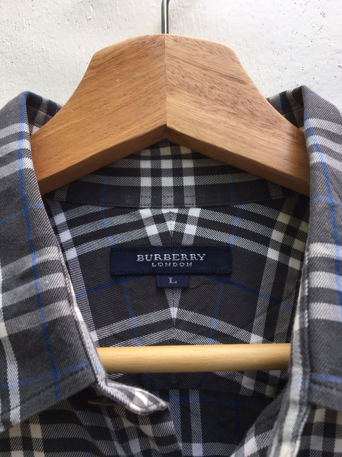 Burberry Vintage Burberry Checkered Longsleeve Shirt Size US L / EU 52-54 / 3 - 6 Thumbnail