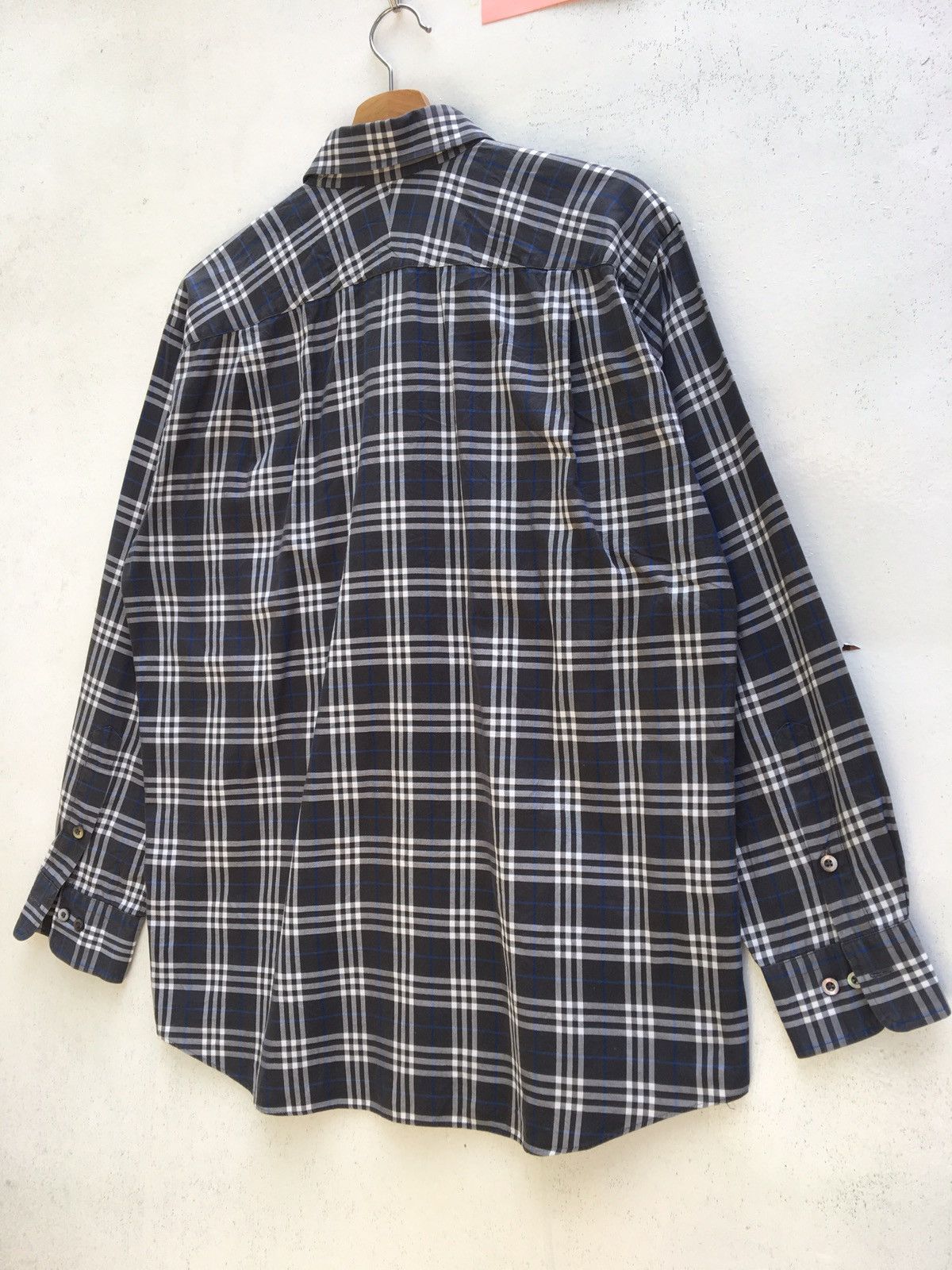 Burberry Vintage Burberry Checkered Longsleeve Shirt Size US L / EU 52-54 / 3 - 13 Thumbnail