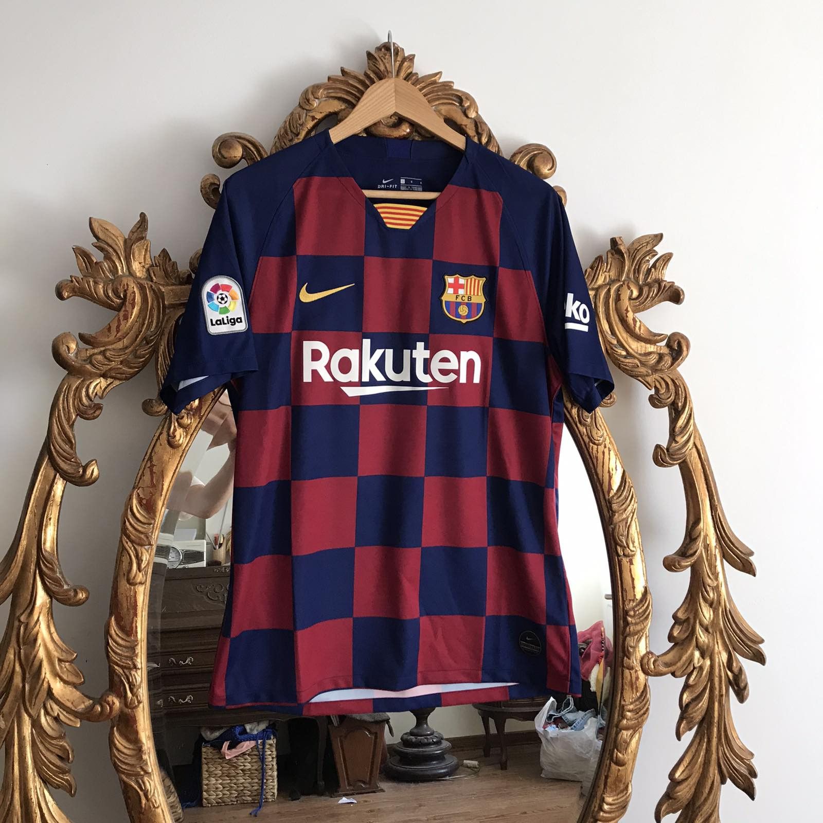 Nike Nike FC Barcelona Soccer Jersey Blockcore La Liga Sz L Size US L / EU 52-54 / 3 - 1 Thumbnail