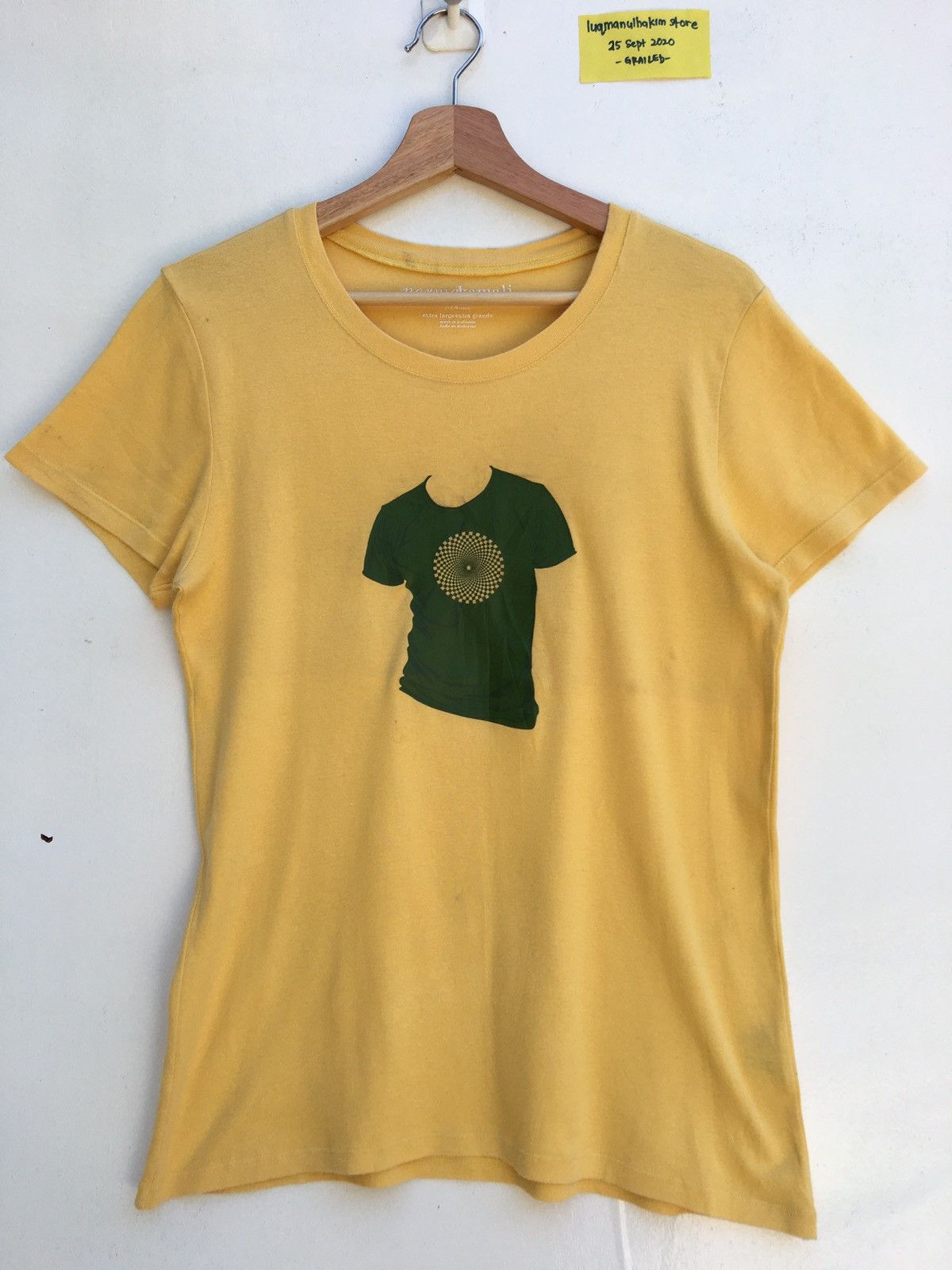 Norma Kamali Rare Norma Kamali Printed Design Tshirt by Italy Designer Size M / US 6-8 / IT 42-44 - 2 Thumbnail