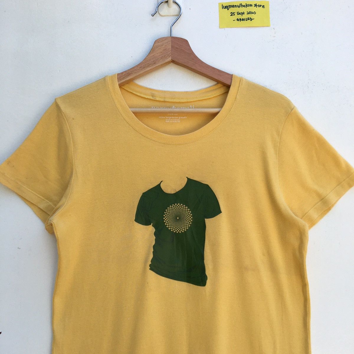 Norma Kamali Rare Norma Kamali Printed Design Tshirt by Italy Designer Size M / US 6-8 / IT 42-44 - 1 Thumbnail