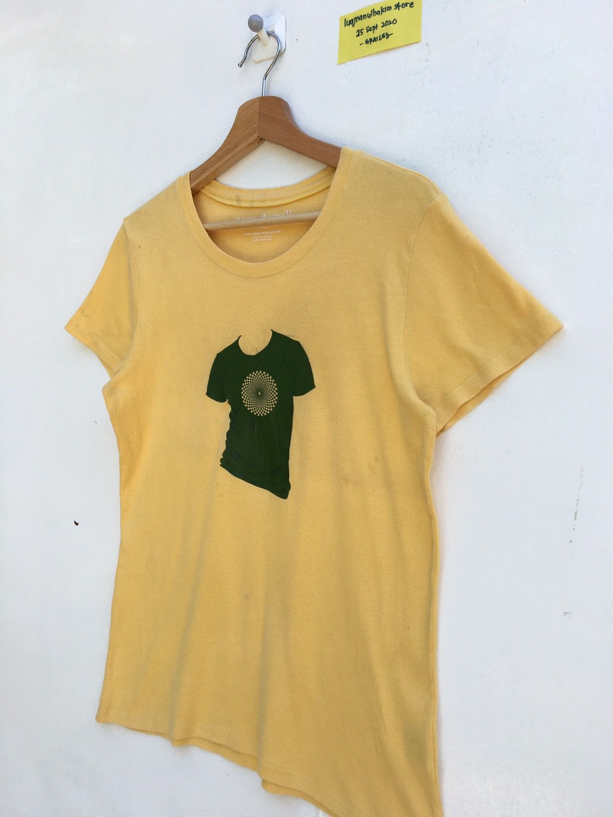 Norma Kamali Rare Norma Kamali Printed Design Tshirt by Italy Designer Size M / US 6-8 / IT 42-44 - 4 Thumbnail