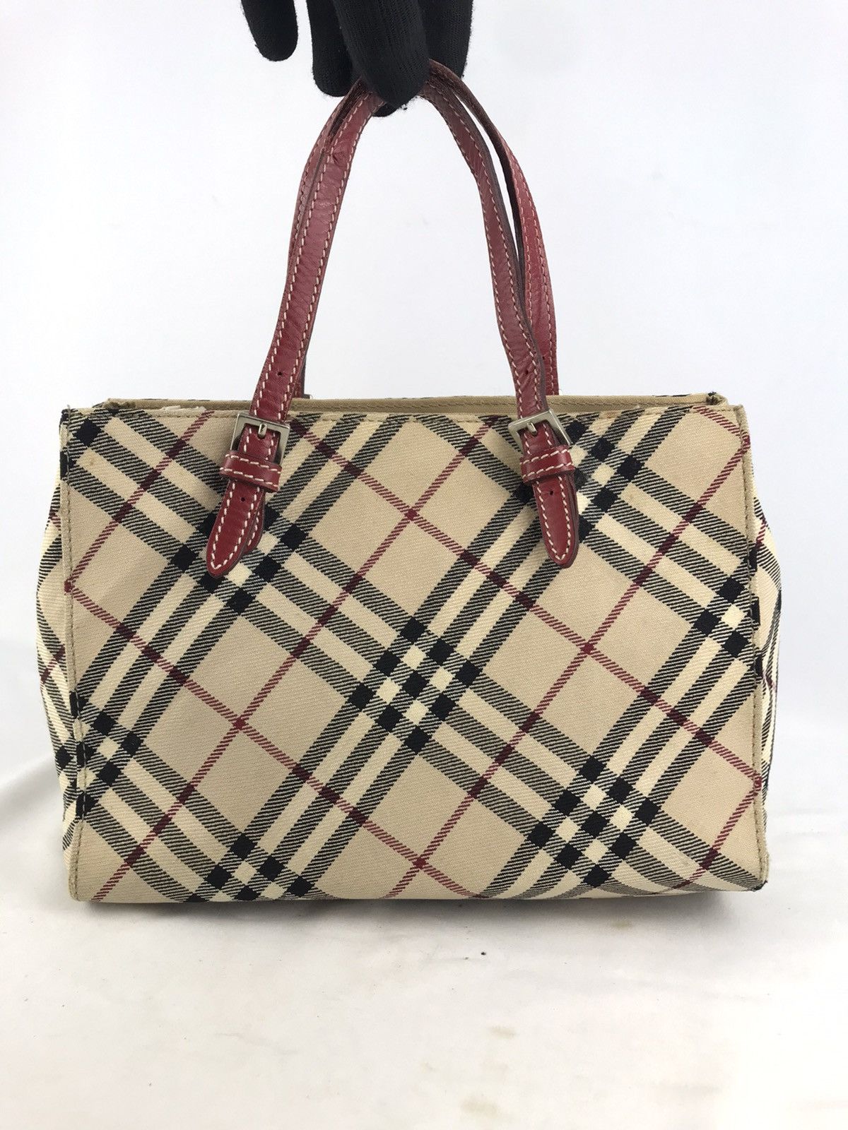 Burberry ❌Last Drop❌ Auth Burberry london Nova blue label handbag Size ONE SIZE - 4 Thumbnail